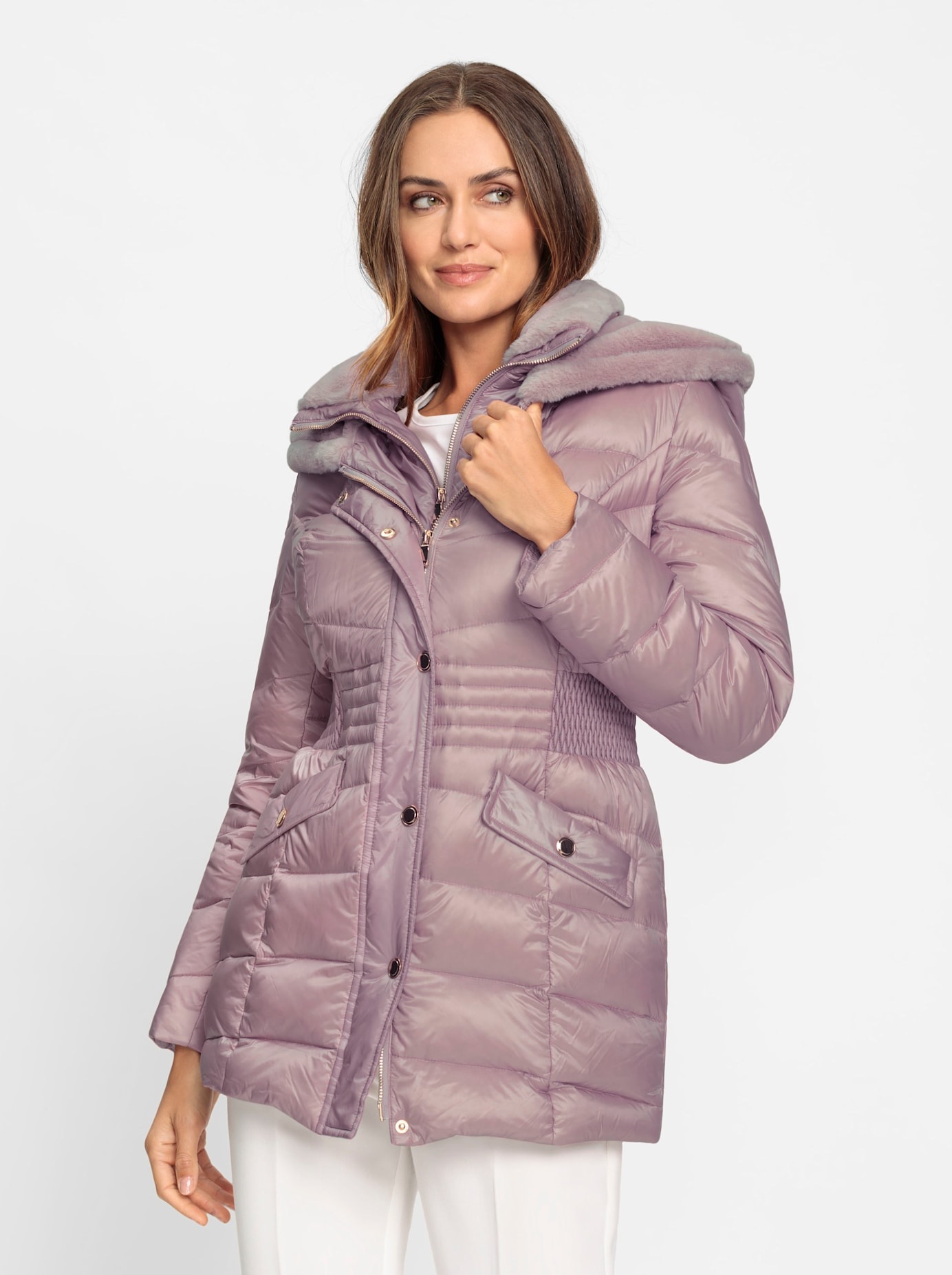 heine Steppjacke, mit Kapuze günstig online kaufen
