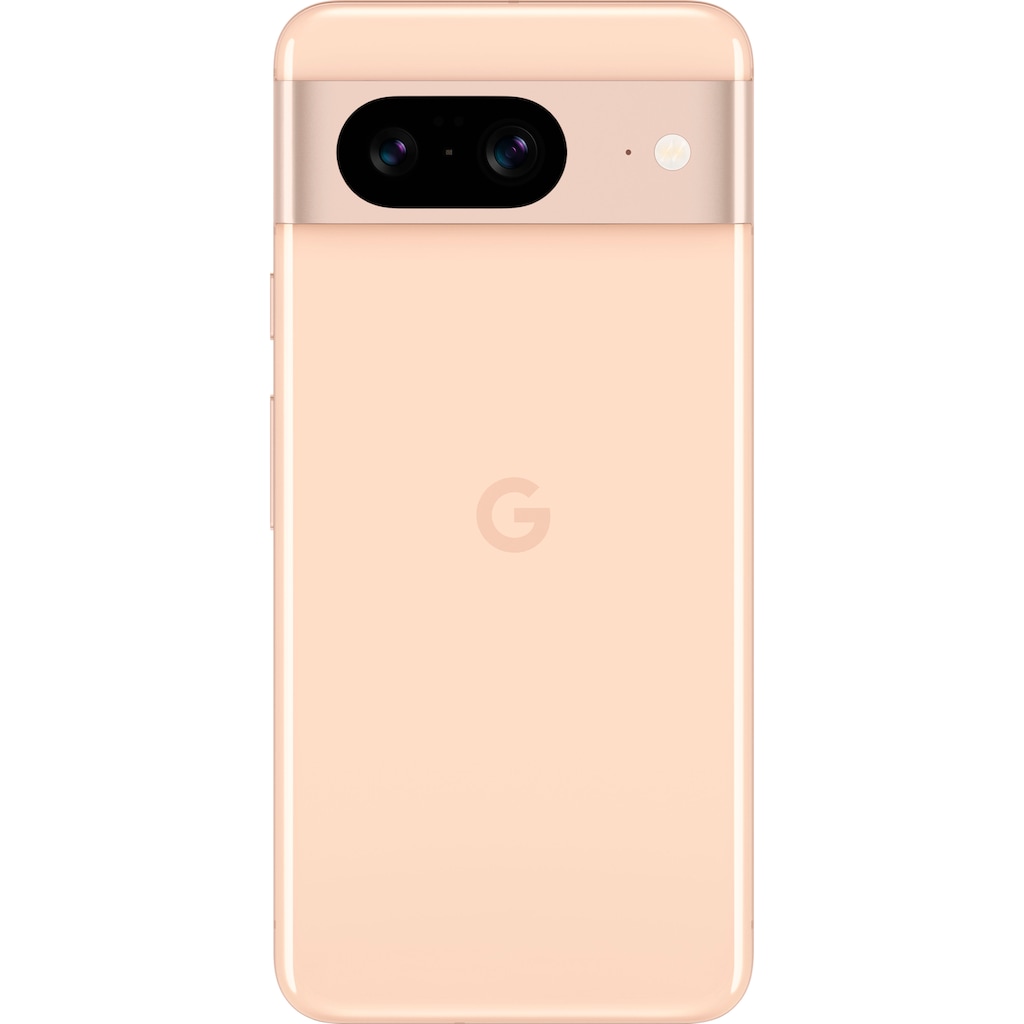 Google Smartphone »Pixel 8, 256GB«, rose, 15,7 cm/6,2 Zoll, 256 GB Speicherplatz, 50 MP Kamera