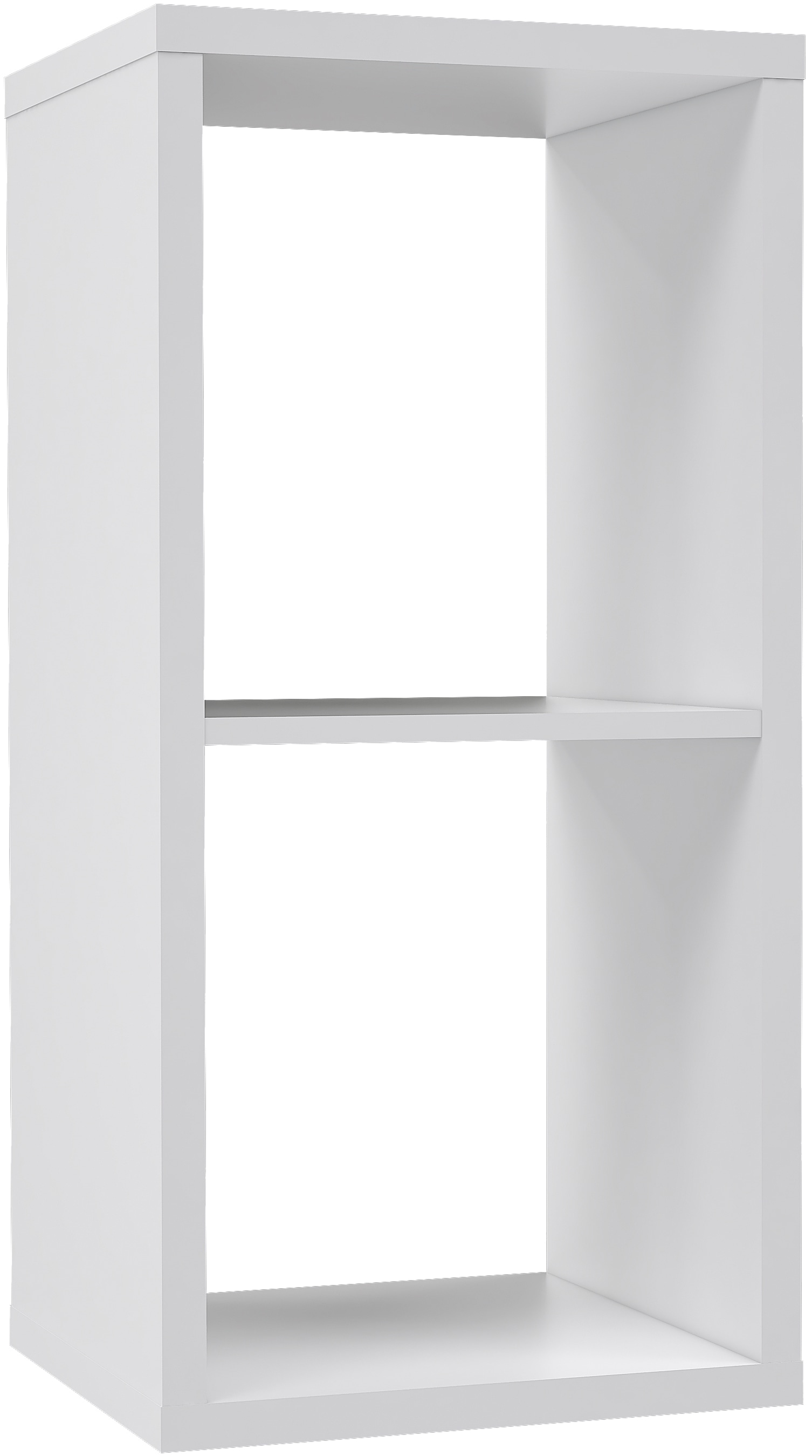 FORTE Standregal "Mauro" Regal mit 2 Fächern, B/H/T 38,2x72,9x32,9 cm, langlebige Beschichtung