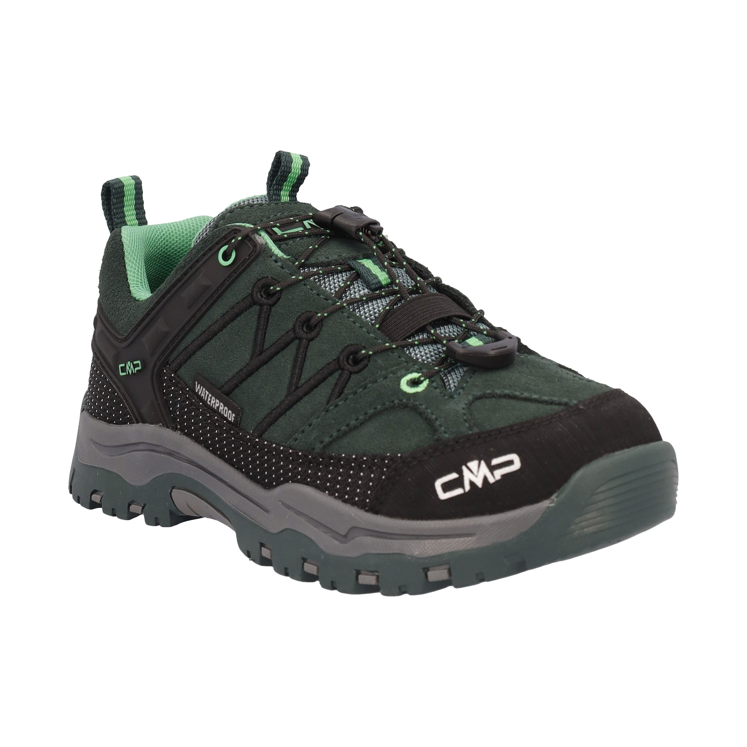 Cmp Trek Grün Outdoorschuh "Kids Rigel Low Wp Trekking Shoes" Wasserdicht von Baur