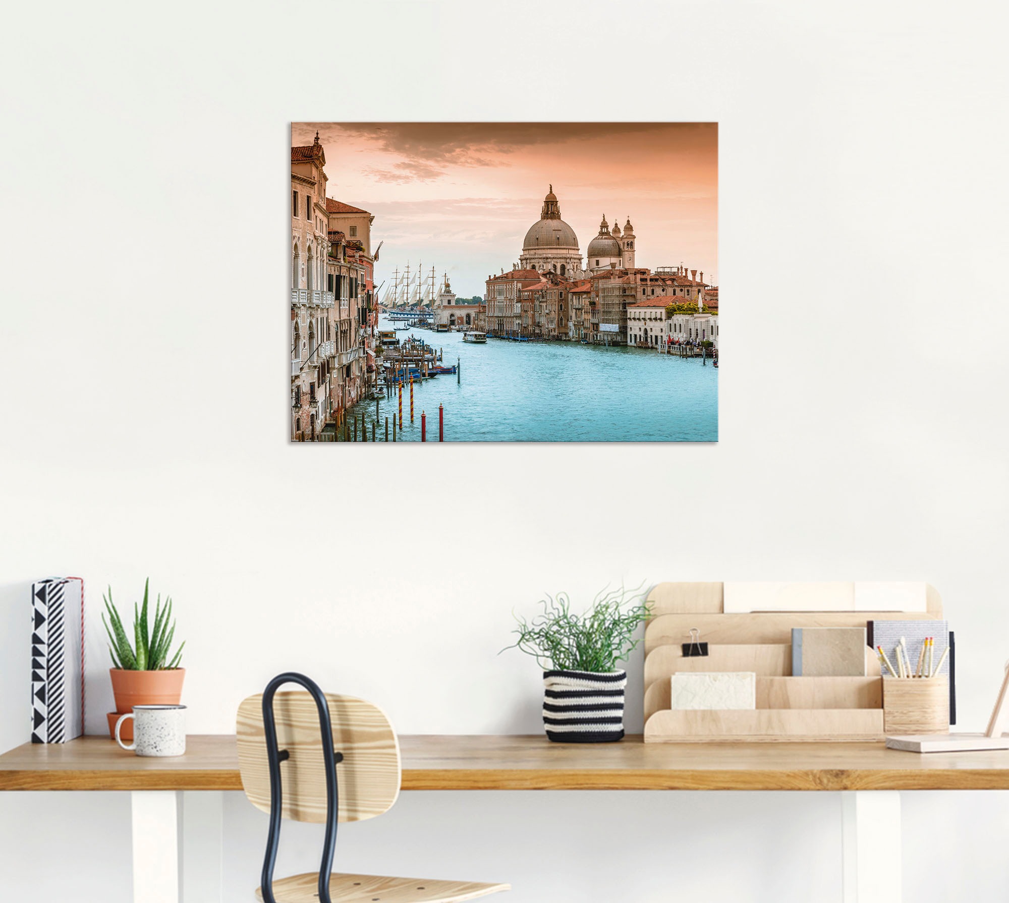 Artland Wandbild "Venedig Canal Grande I" Italien 1 Stk. tlg. als Alubild, günstig online kaufen