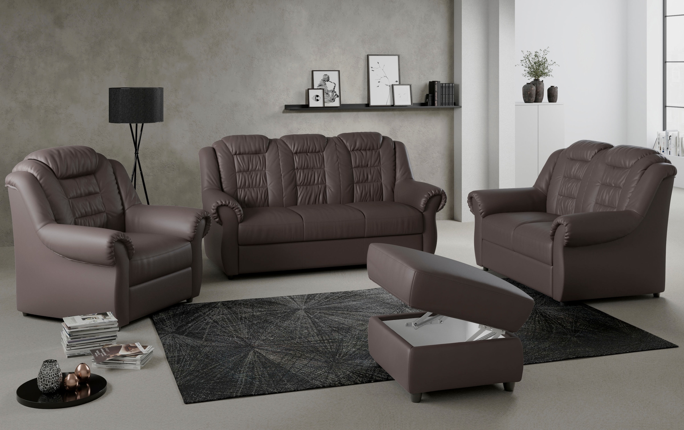 Home affaire Hocker »Boston«, mit Stauraum
