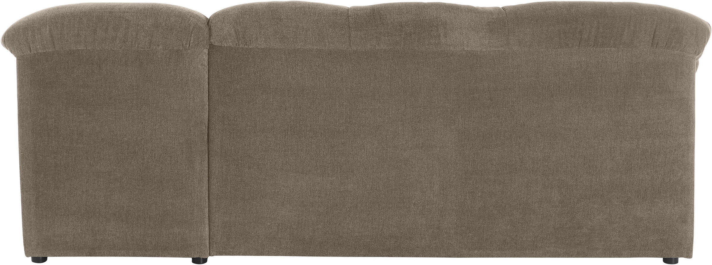 DOMO collection Ecksofa »Pegnitz, elegante Rückensteppung, komfortabel, L-Form«, wahlweise mit Bettfunktion
