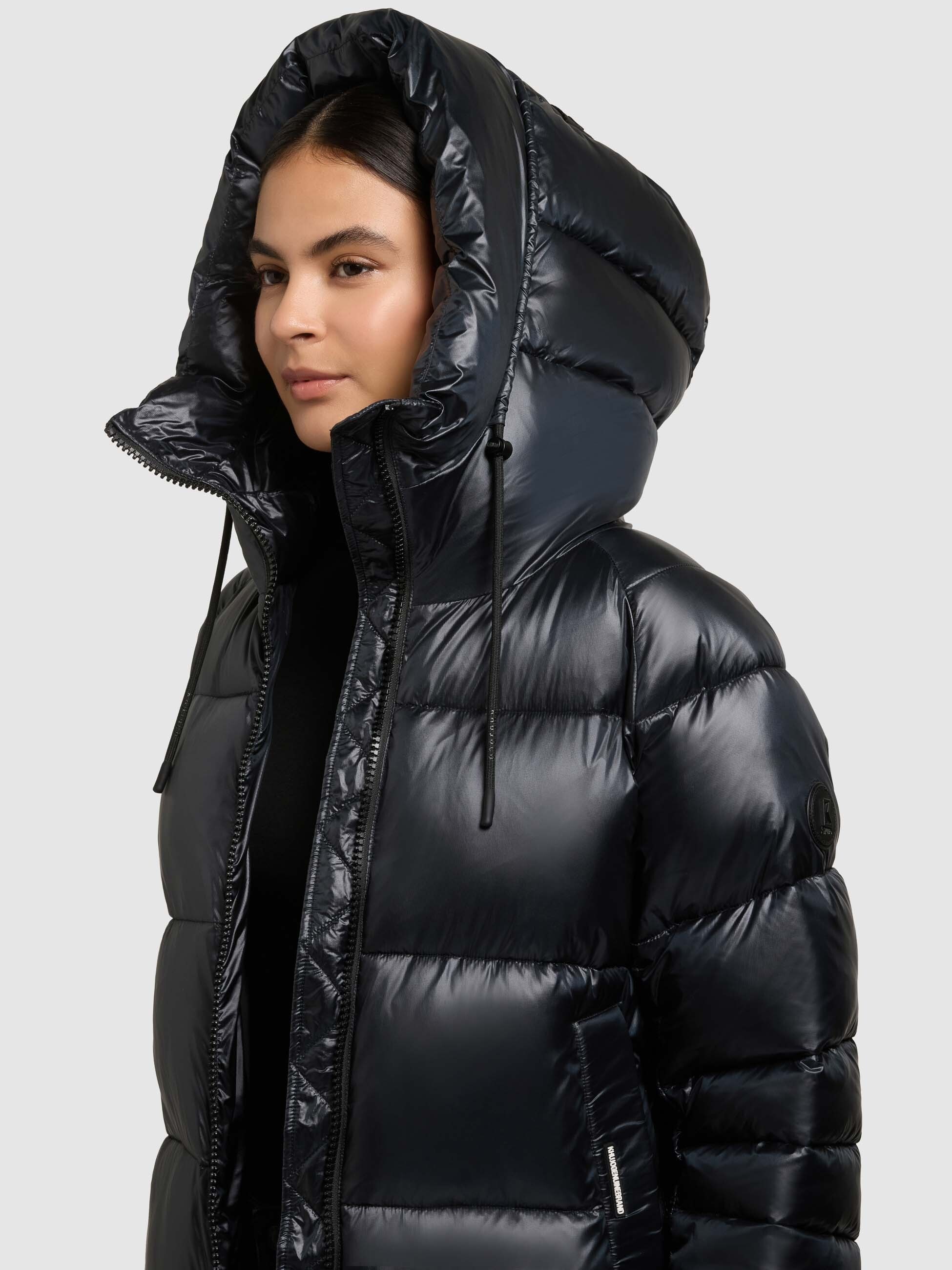 khujo Steppjacke »CARA« mit Kapuze