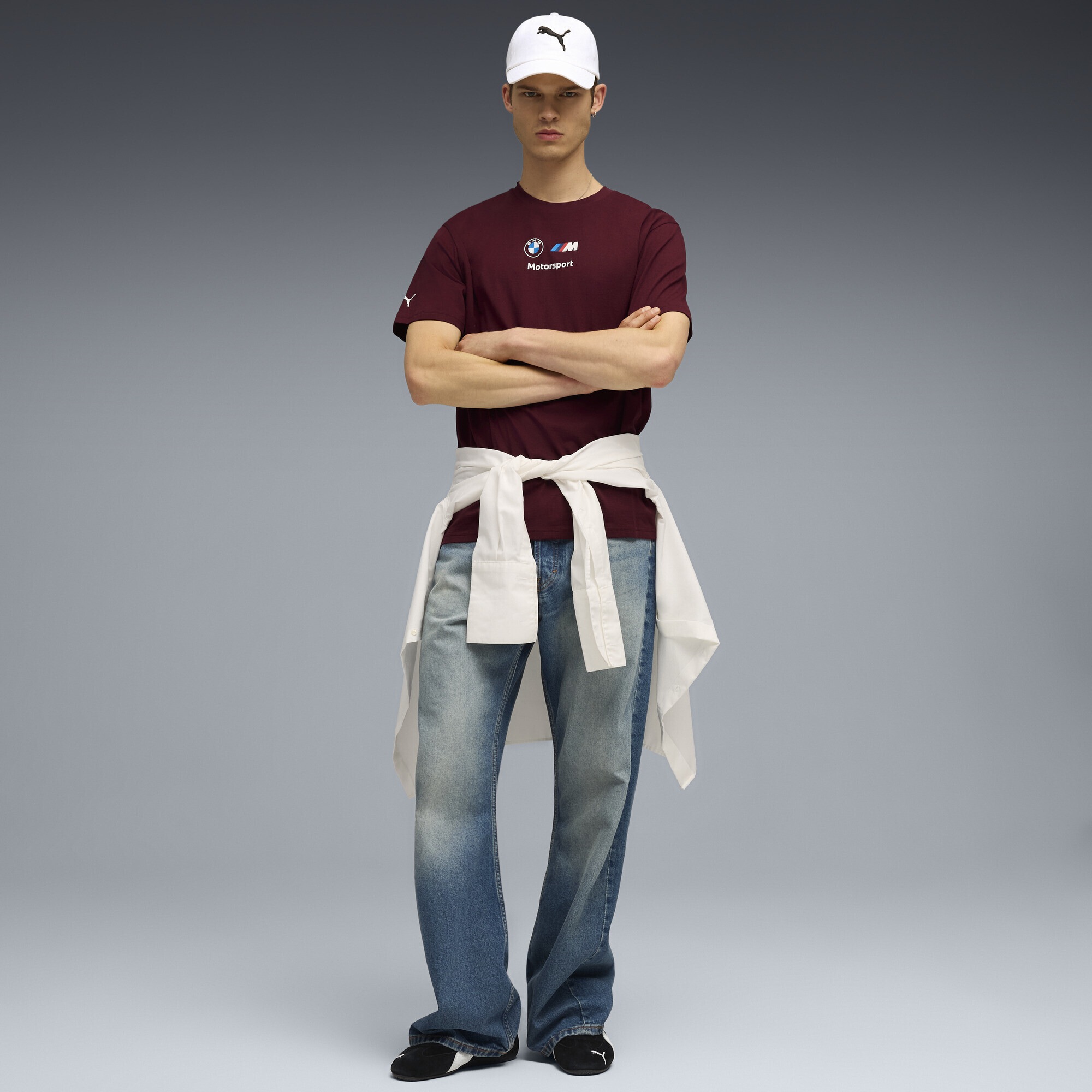 PUMA T-Shirt »BMW M Motorsport Essentials Logo T-Shirt Herren«
