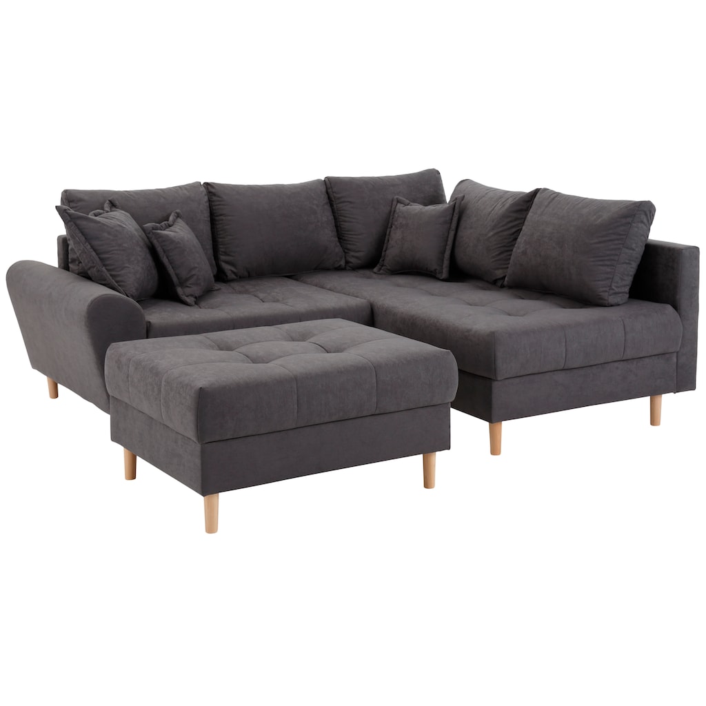 Home affaire Ecksofa »Rice L-Form«