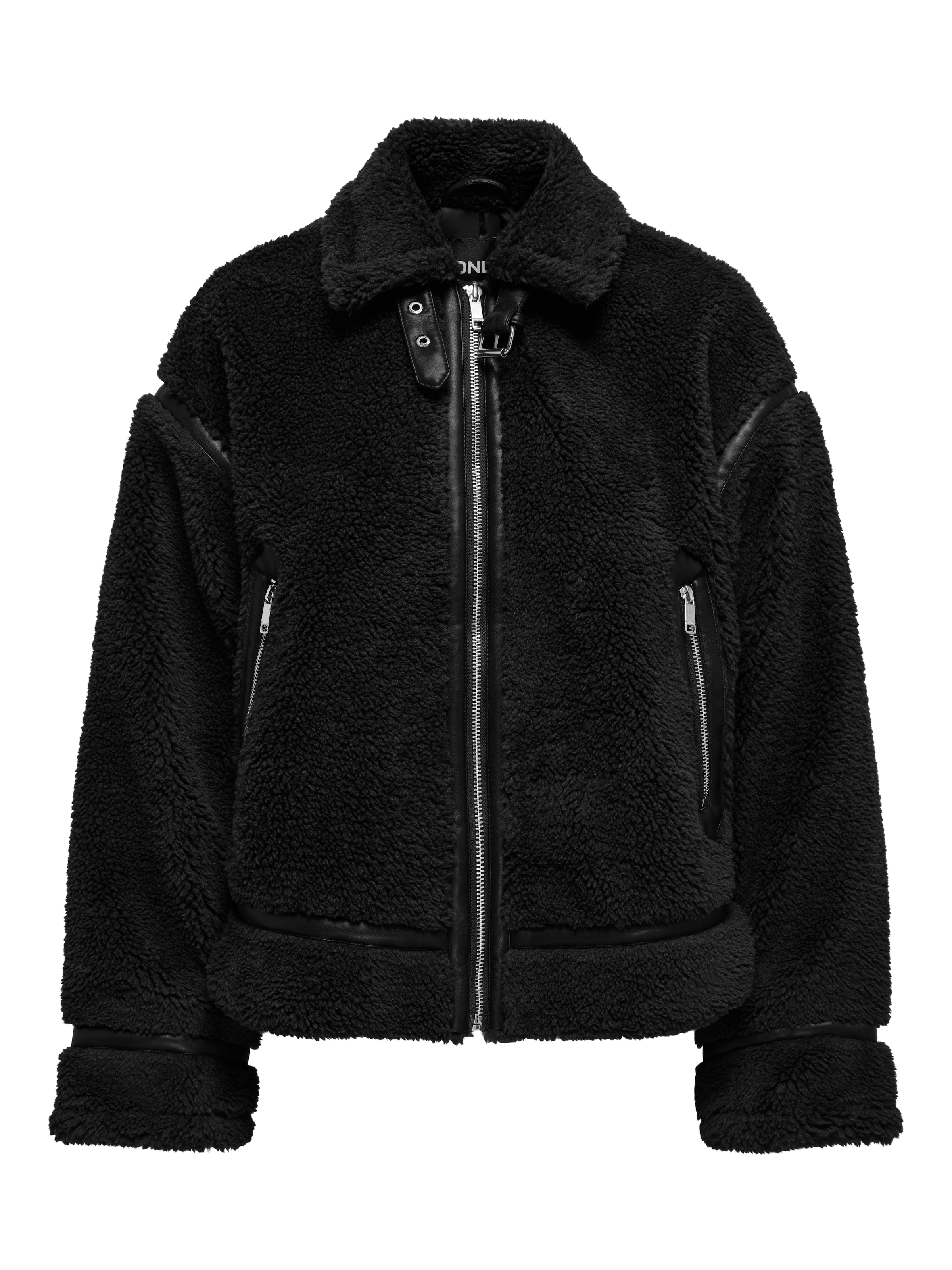 ONLY Plüschjacke »ONLMICHELLE TEDDY JACKET OTW«, ohne Kapuze