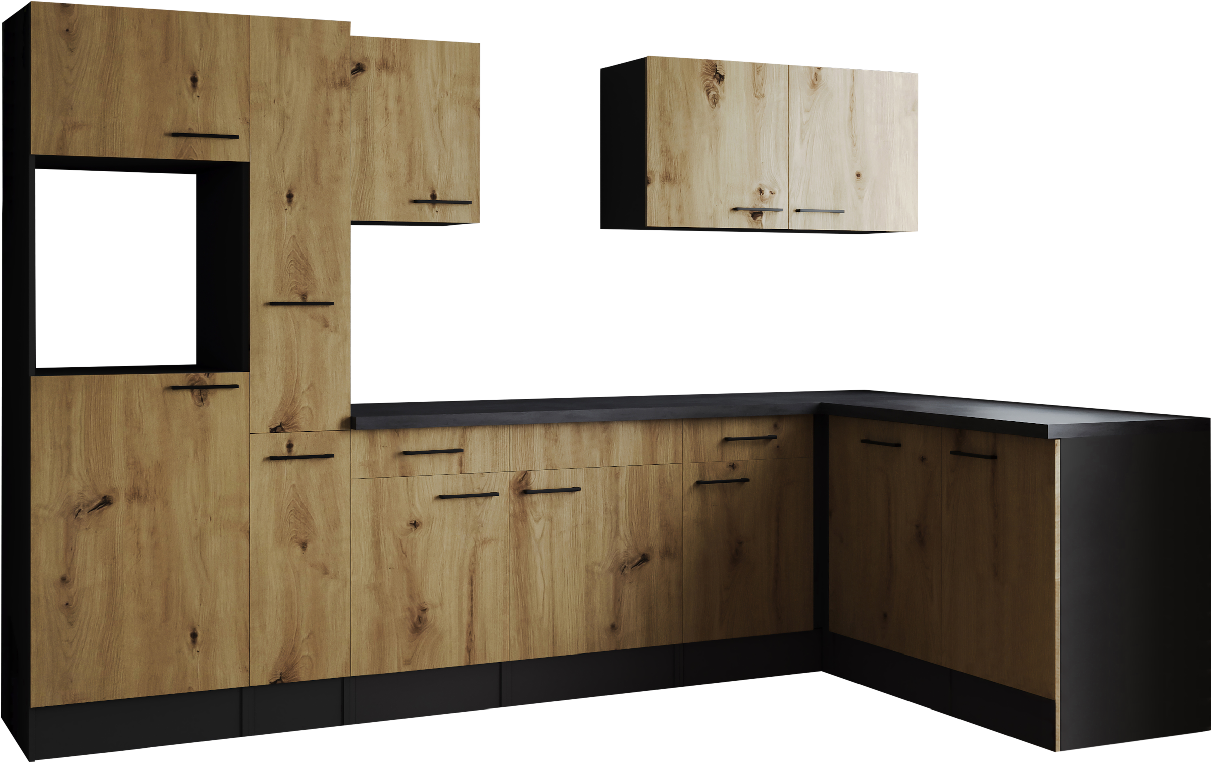 RESPEKTA Winkelküche »Oliver« Breite 310 cm, 90 cm Arbeitshöhe, in exklusiver Konfiguration für OTTO