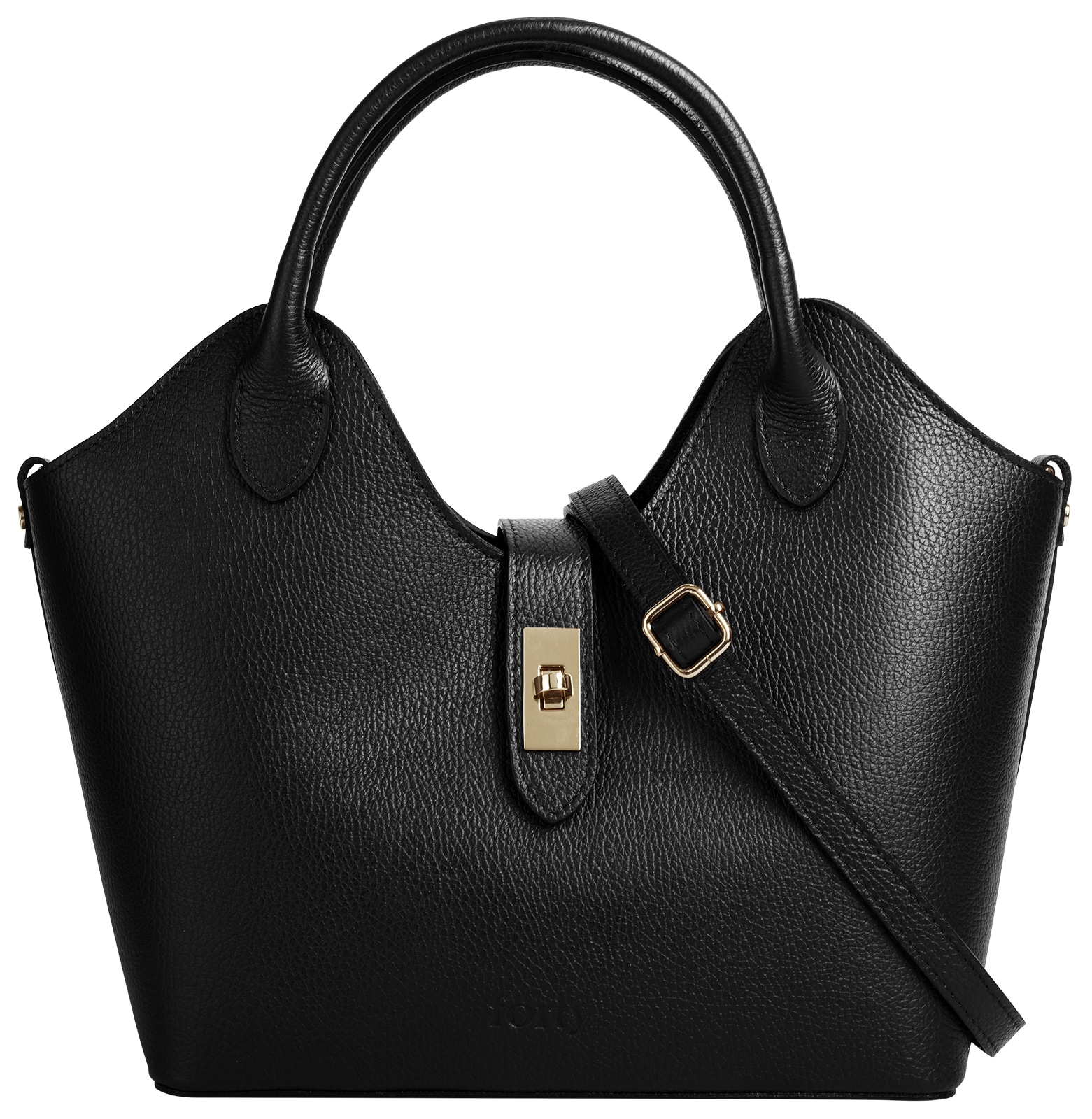 forty Shopper "LANVERRA - M" echt Leder, Made in Italy