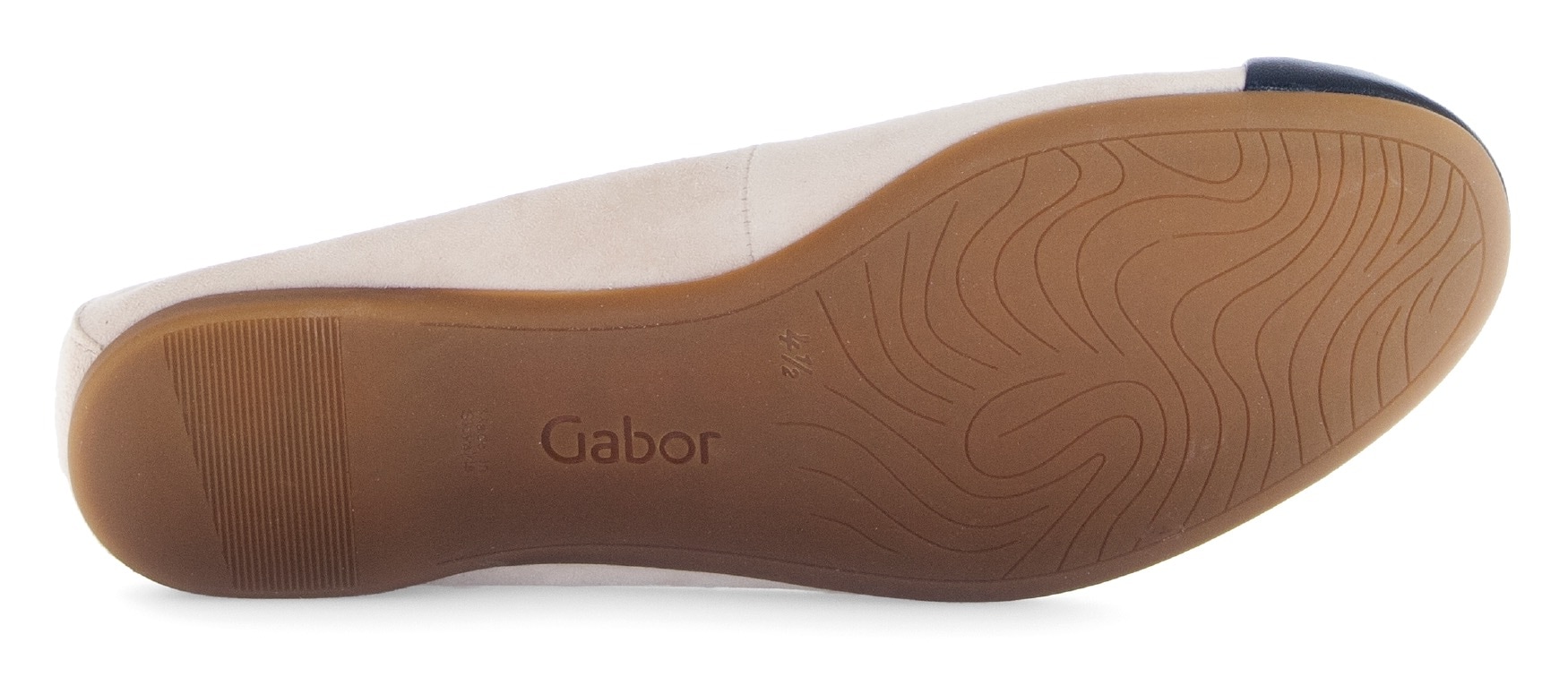 Gabor Ballerina, Blockabsatz, Schlupfschuh, Businesschuh mit Best Fitting-Ausstattung