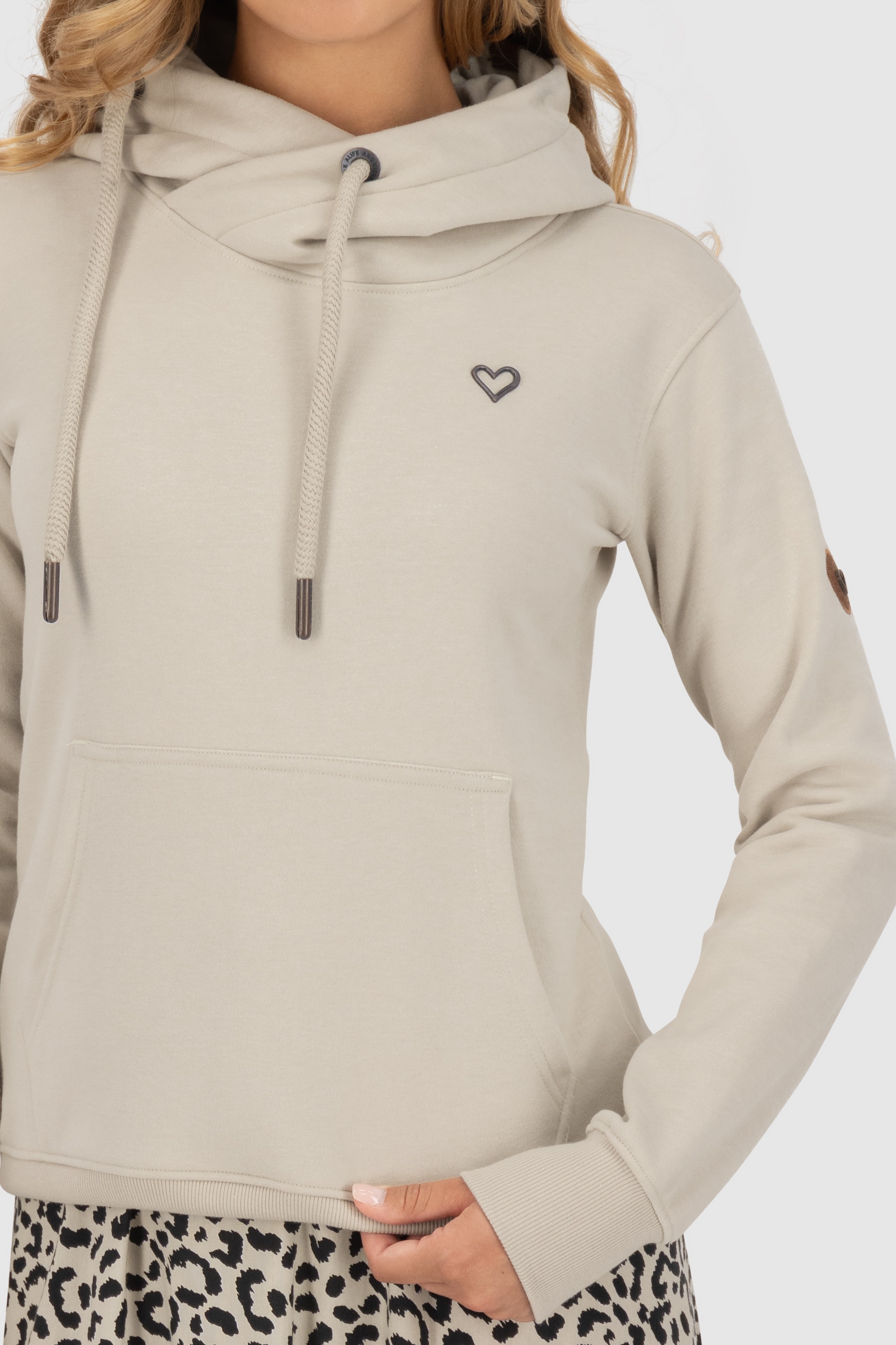 Alife & Kickin Kapuzensweatshirt »Damen SarahAK A«, Hoodie Kapuzenpullover, Sweatshirt mit Kapuze und Kängurutasche