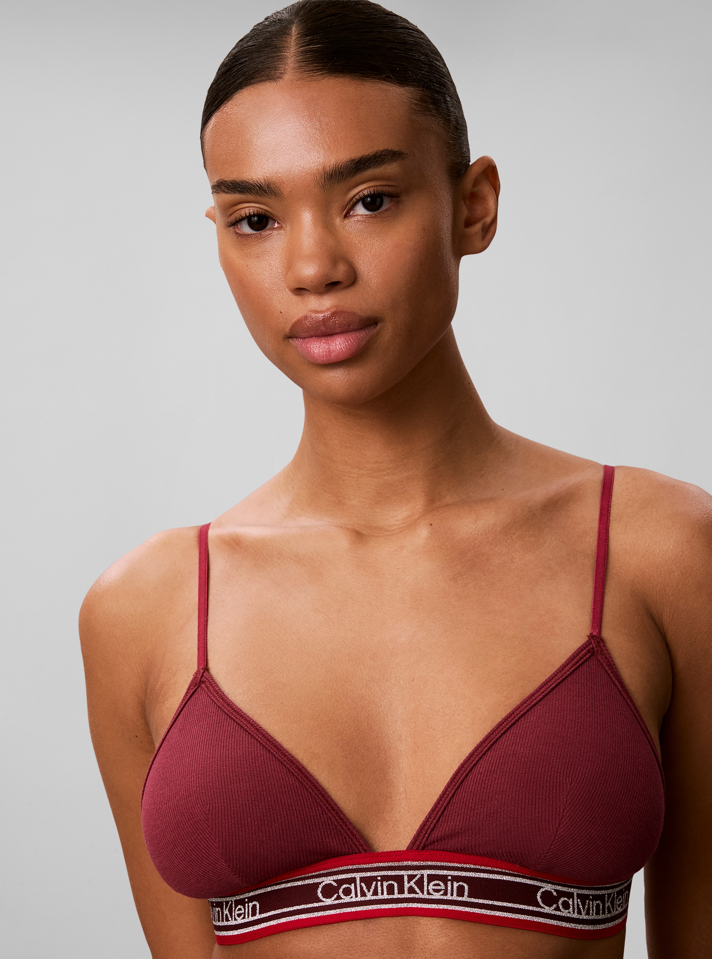 Calvin Klein Underwear Triangel-BH »LIGHTLY LINED TRIANGLE« mit CK-Logo am Bund