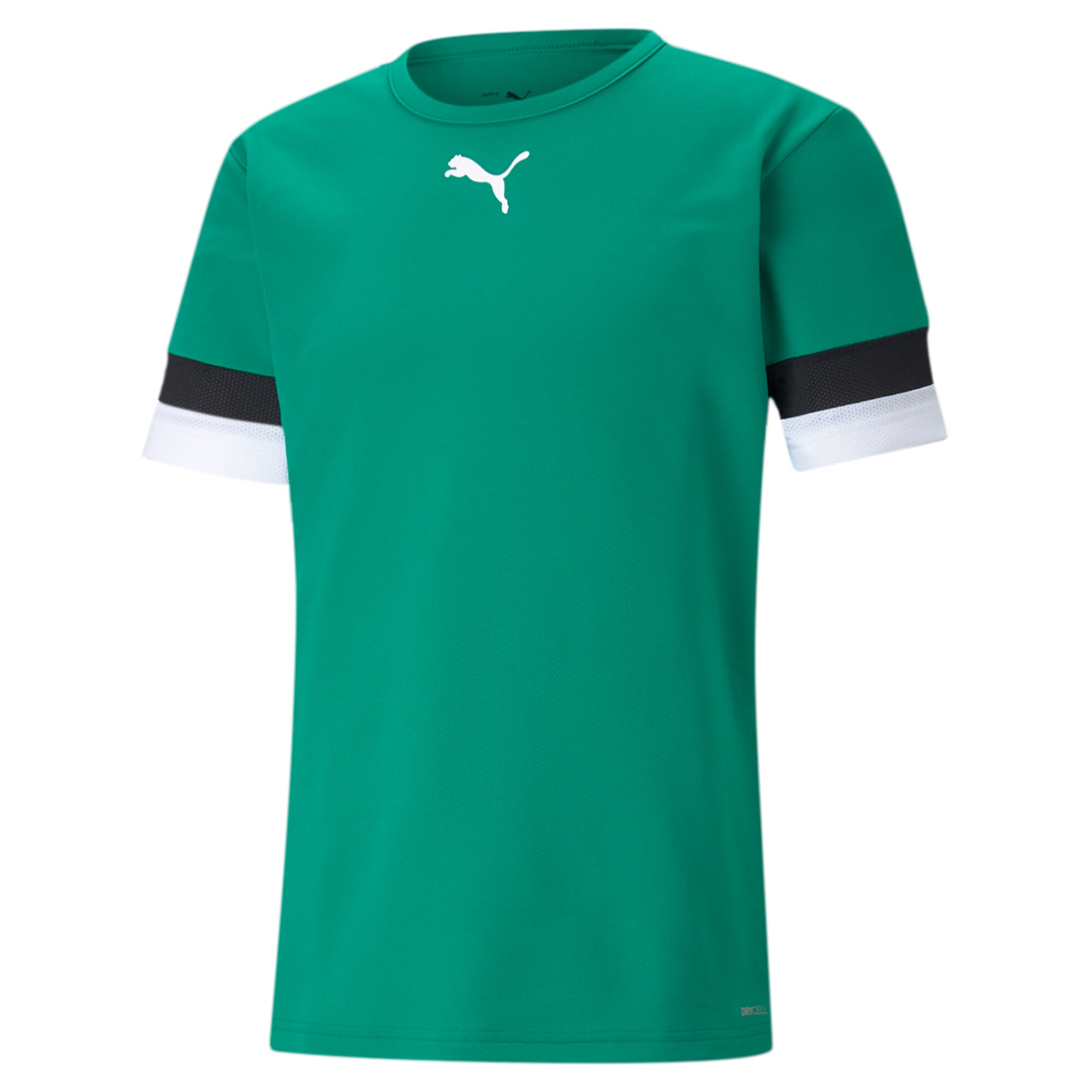 PUMA Fußballtrikot »TEAMRISE JERSEY« Regular Fit, mit Rundhalsausschnitt, mit Mesh-Details an den Ärmeln