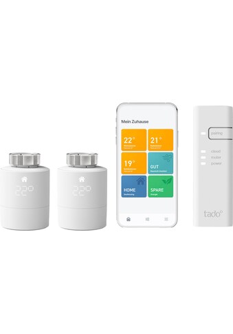 Tado Heizkörperthermostat »Starter Kit mit 2 Smarten Heizkörper-Thermostaten V3+« kaufen