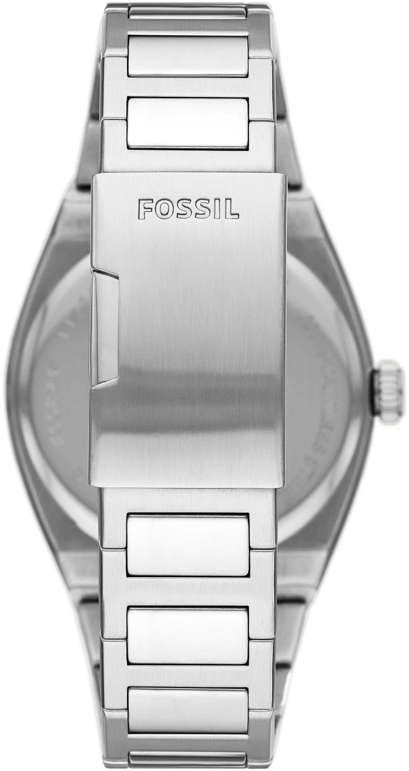 Fossil Quarzuhr »EVERETT, FS5984«, Armbanduhr, Herrenuhr, Datum, analog