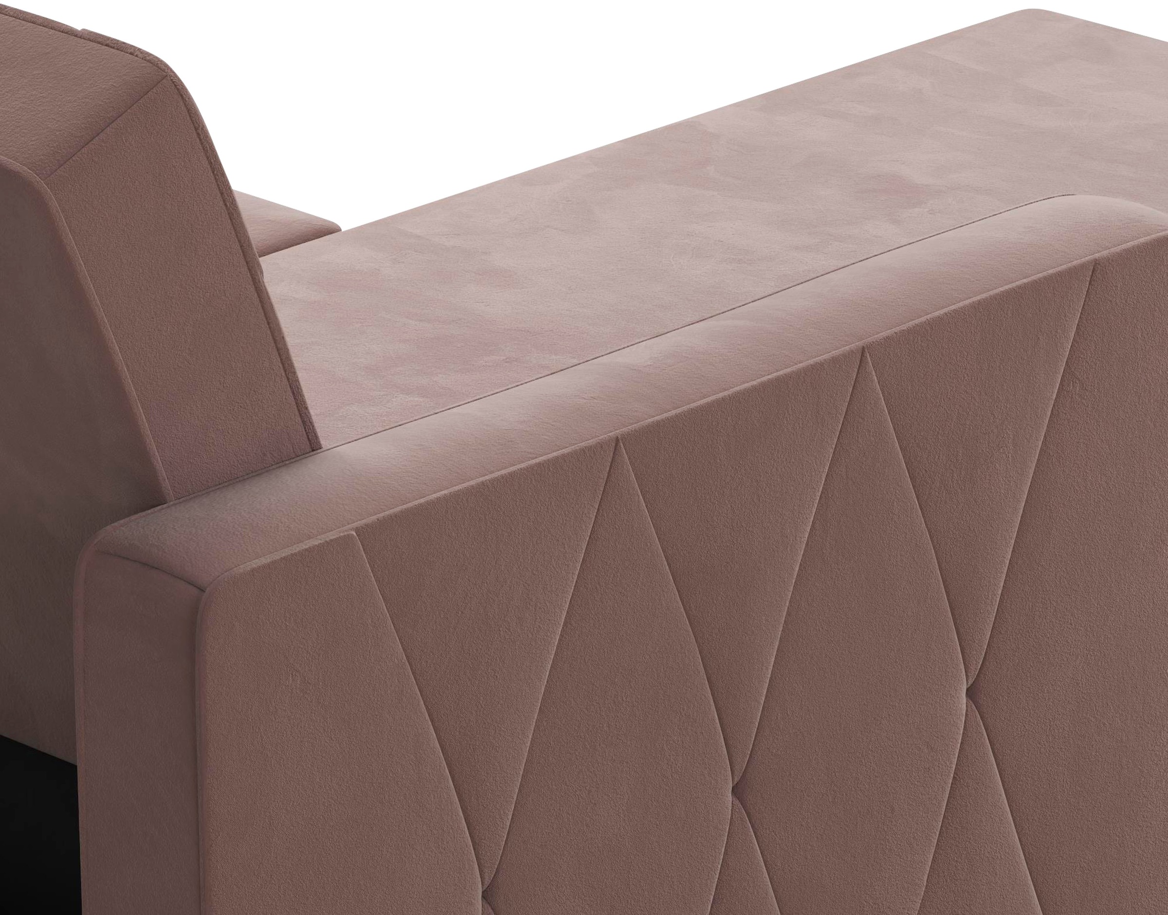 Cosmo Living Ecksofa »Liberty«, mit Schlafffunktion, Recamiere mit Stauraum beidseitig montierbar