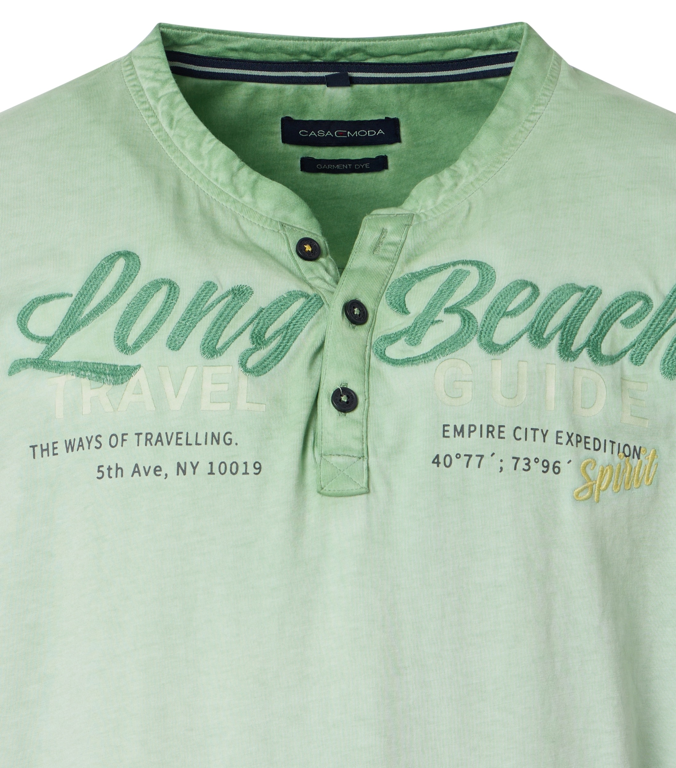 CASAMODA Henleyshirt »CASAMODA Henley uni«