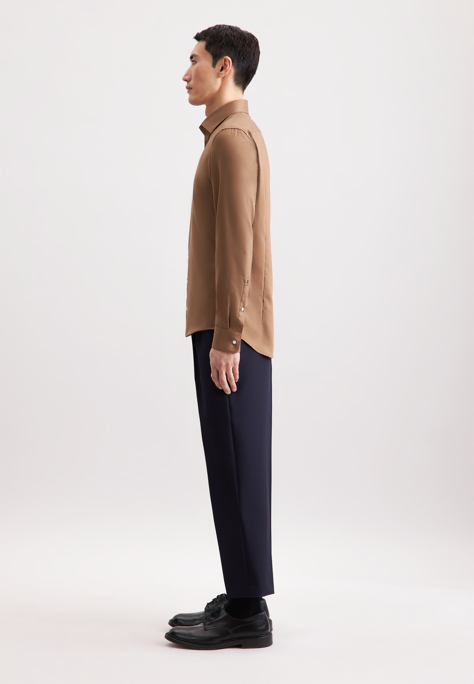 seidensticker Businesshemd »Schwarze Rose« Slim 1/1 Kentkragen Uni