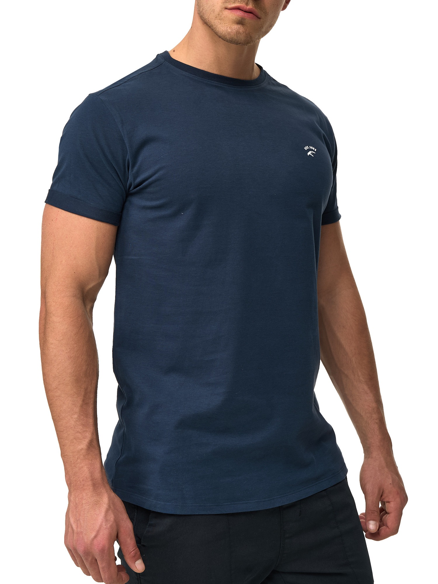 Indicode Rundhalsshirt "INKloge" günstig online kaufen