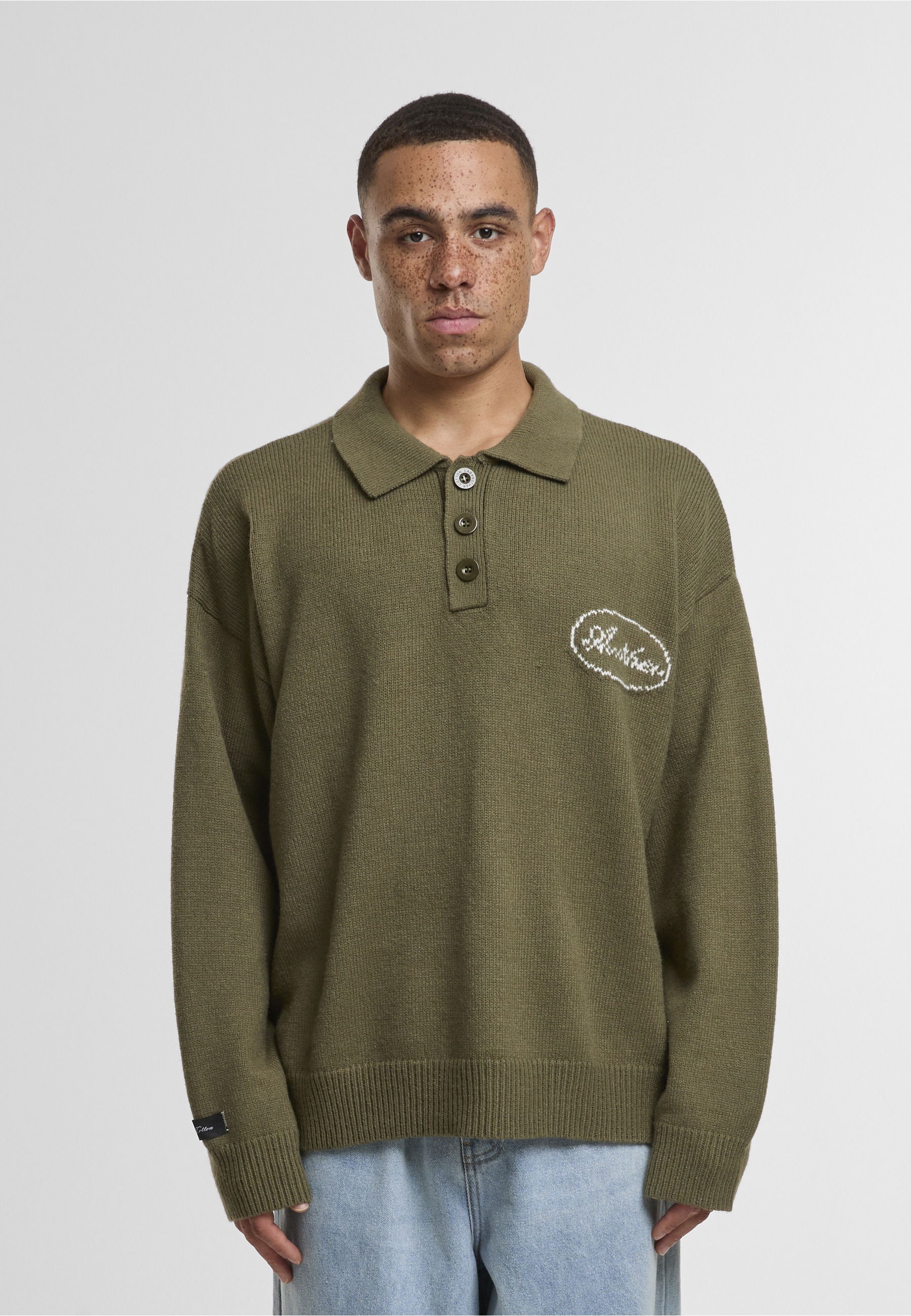 Another Cotton Lab Troyer »Another Cotton Lab Another Three Button Knit Hoodie« 1