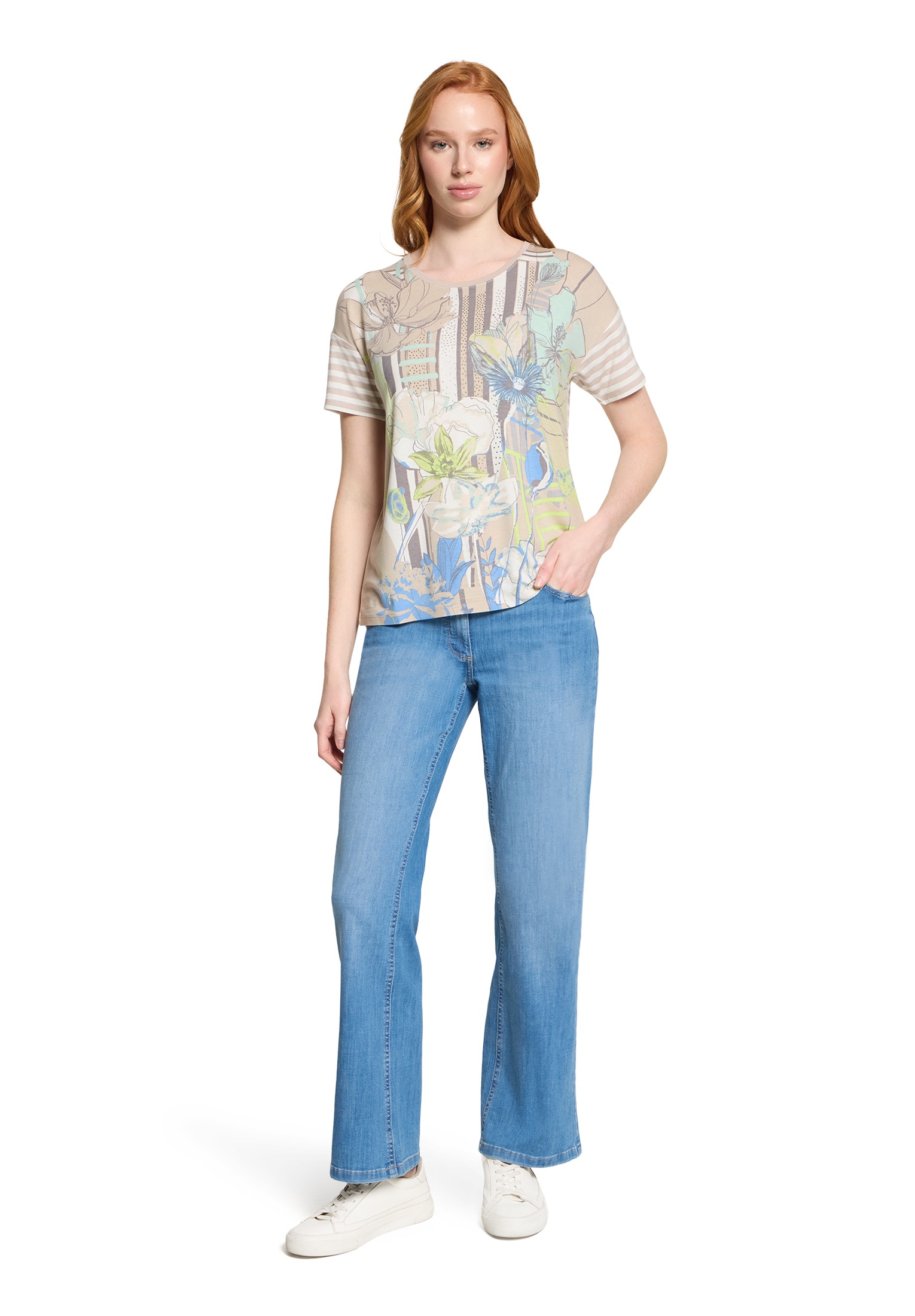 Betty Barclay Kurzarmshirt »Damen mit Ringel« 1 tlg.