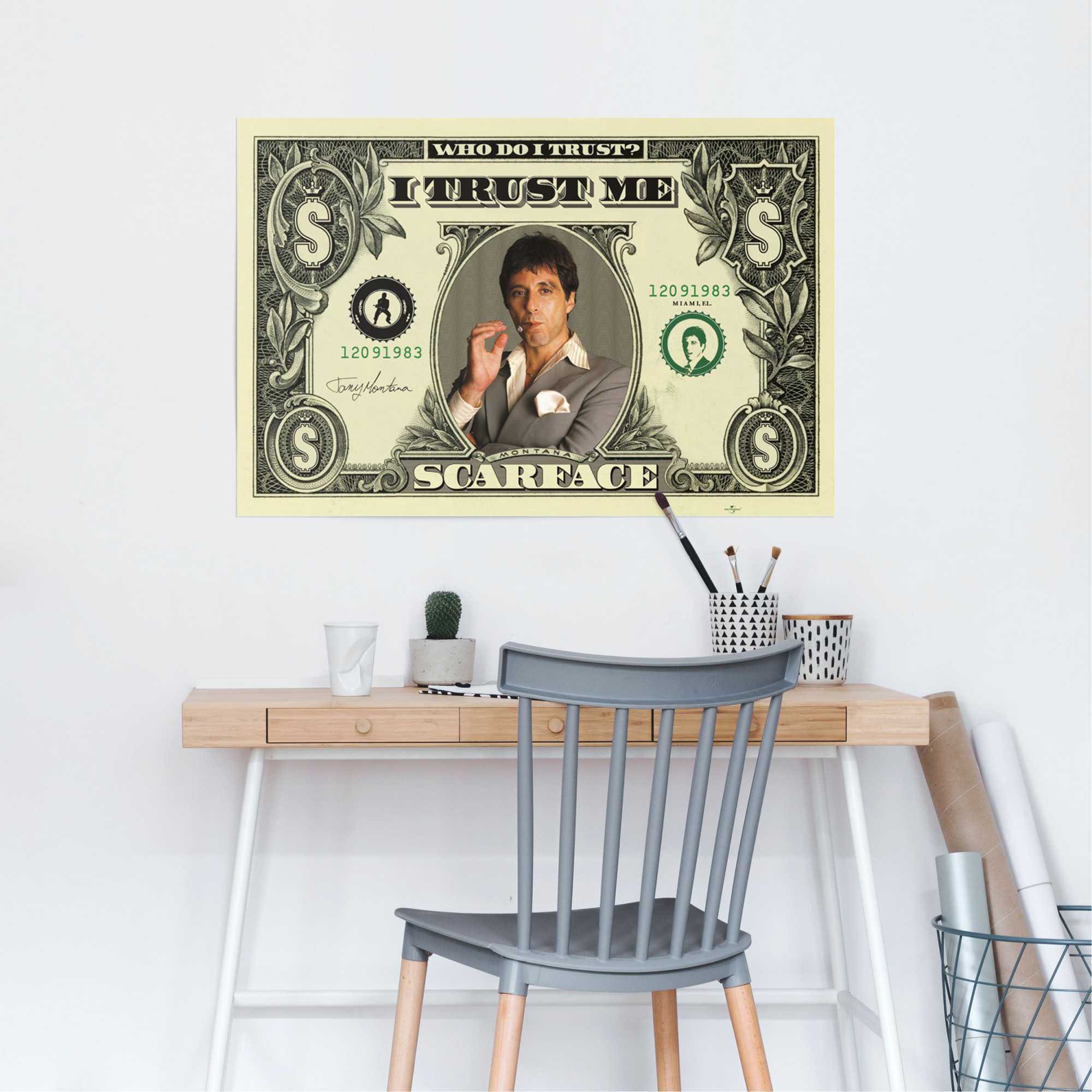 Reinders! Poster »Scarface Dollar«, (1 St.)