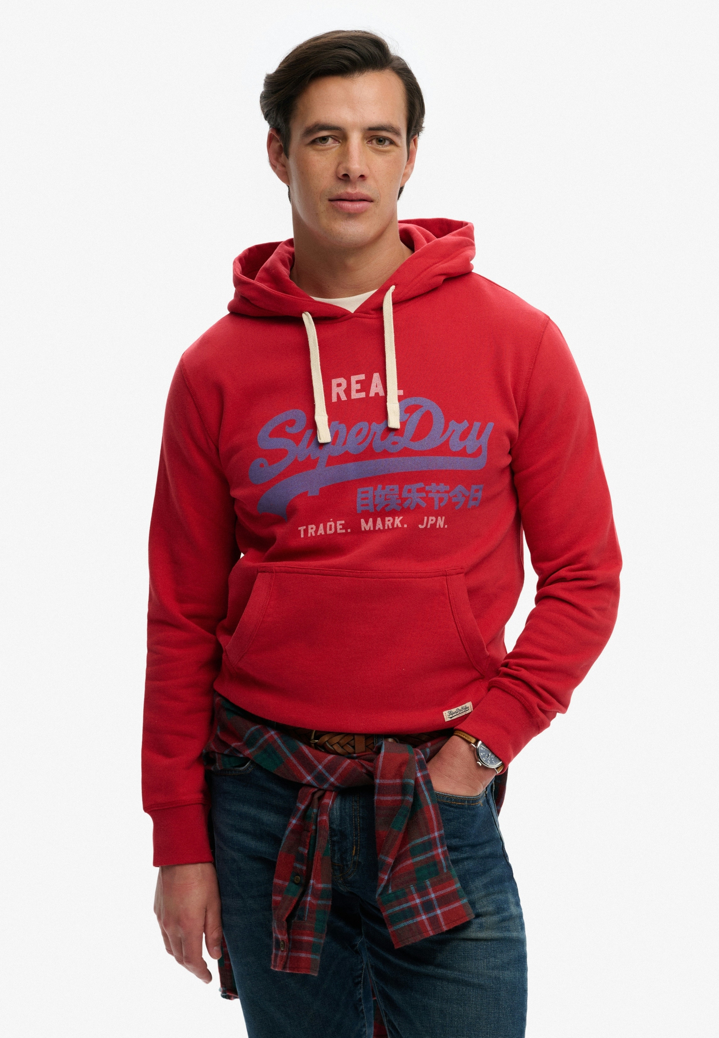 Superdry "VL CLASSIC HOOD", mit klassischem Vintage-Logo Print
