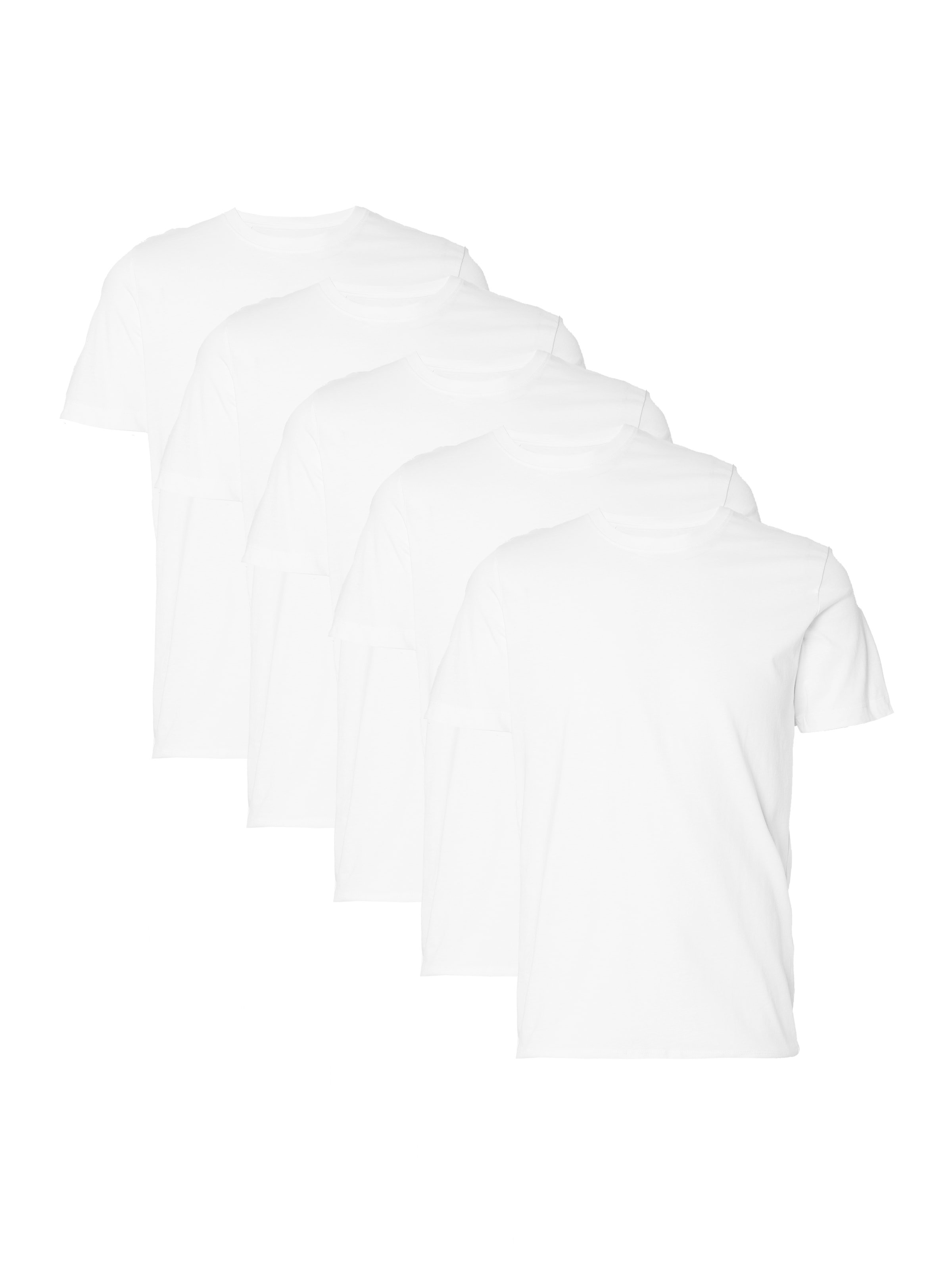 SELECTED Rundhalsshirt "SLHCORMAC SS O-NECK TEE 5 PACK NOOS" Packung, 5 Stk günstig online kaufen