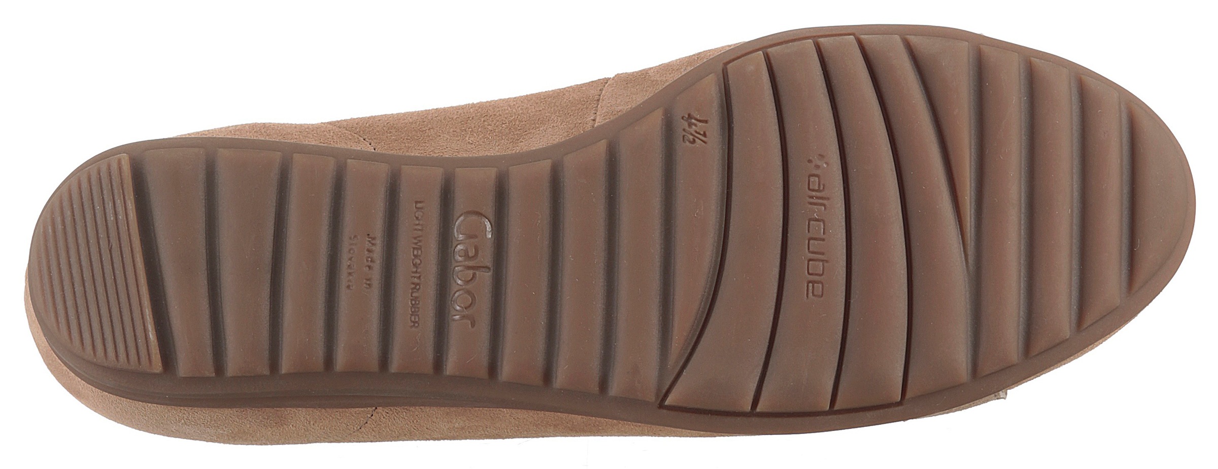 Thumbnail - Gabor Ballerina "FLORENZ", Keilabsatz, Bequemschuh, Slipper, Businessschuh in Weite G (=weit)