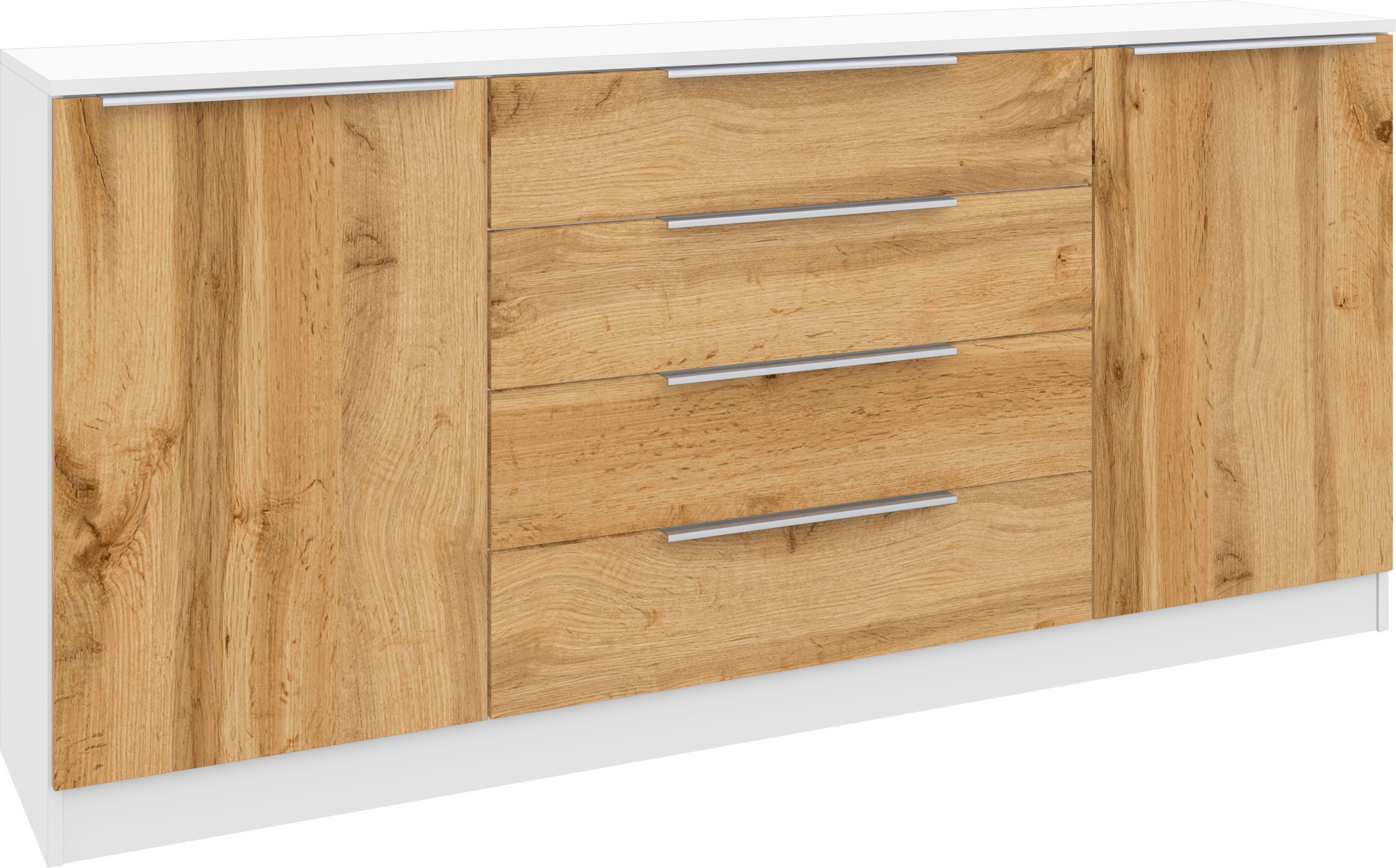 borchardt Möbel Kommode "Oliva, Kommode mit Metallgriffen" mit 4 Schubkäste günstig online kaufen