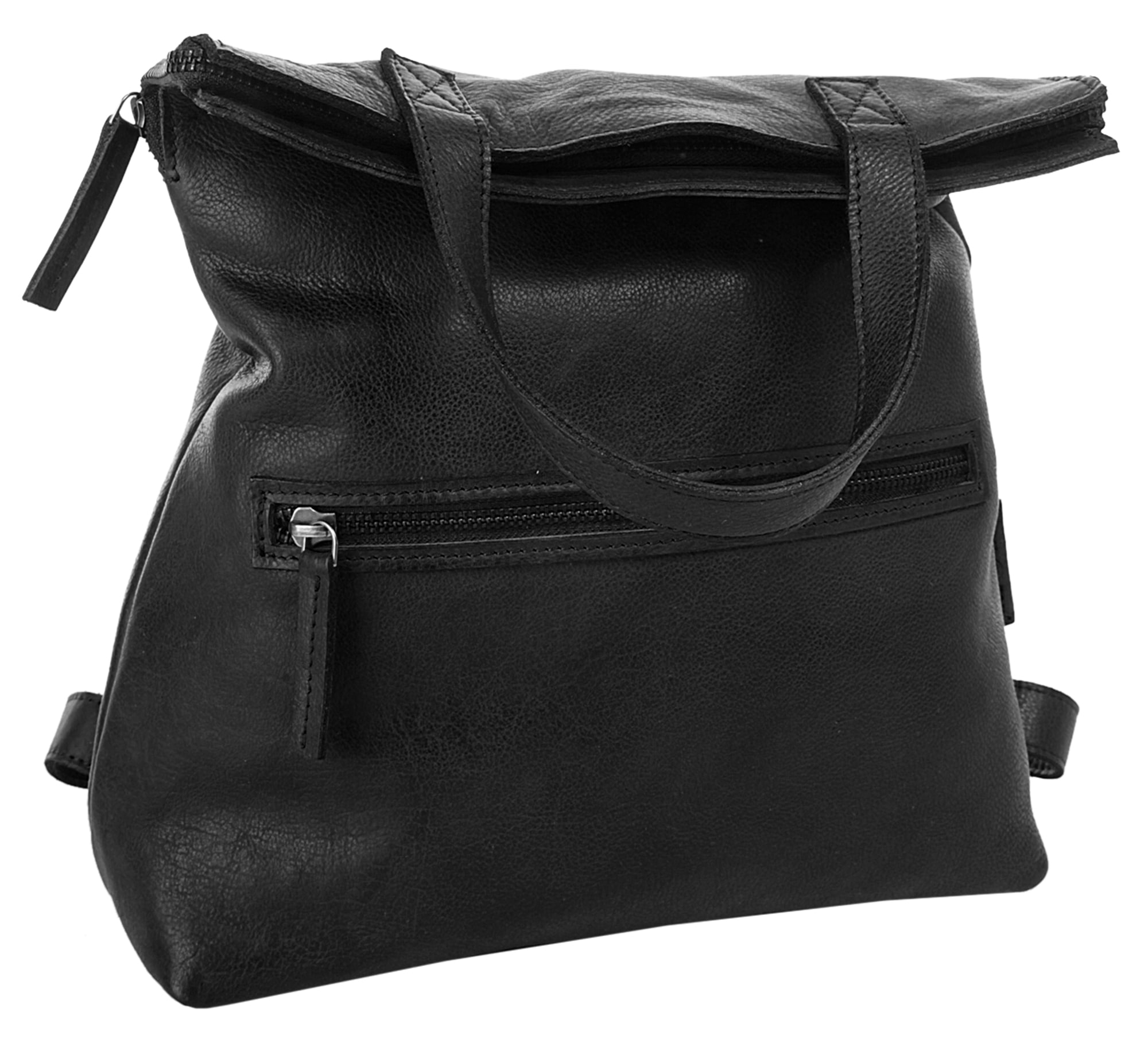 WouWou Cityrucksack, echt Leder