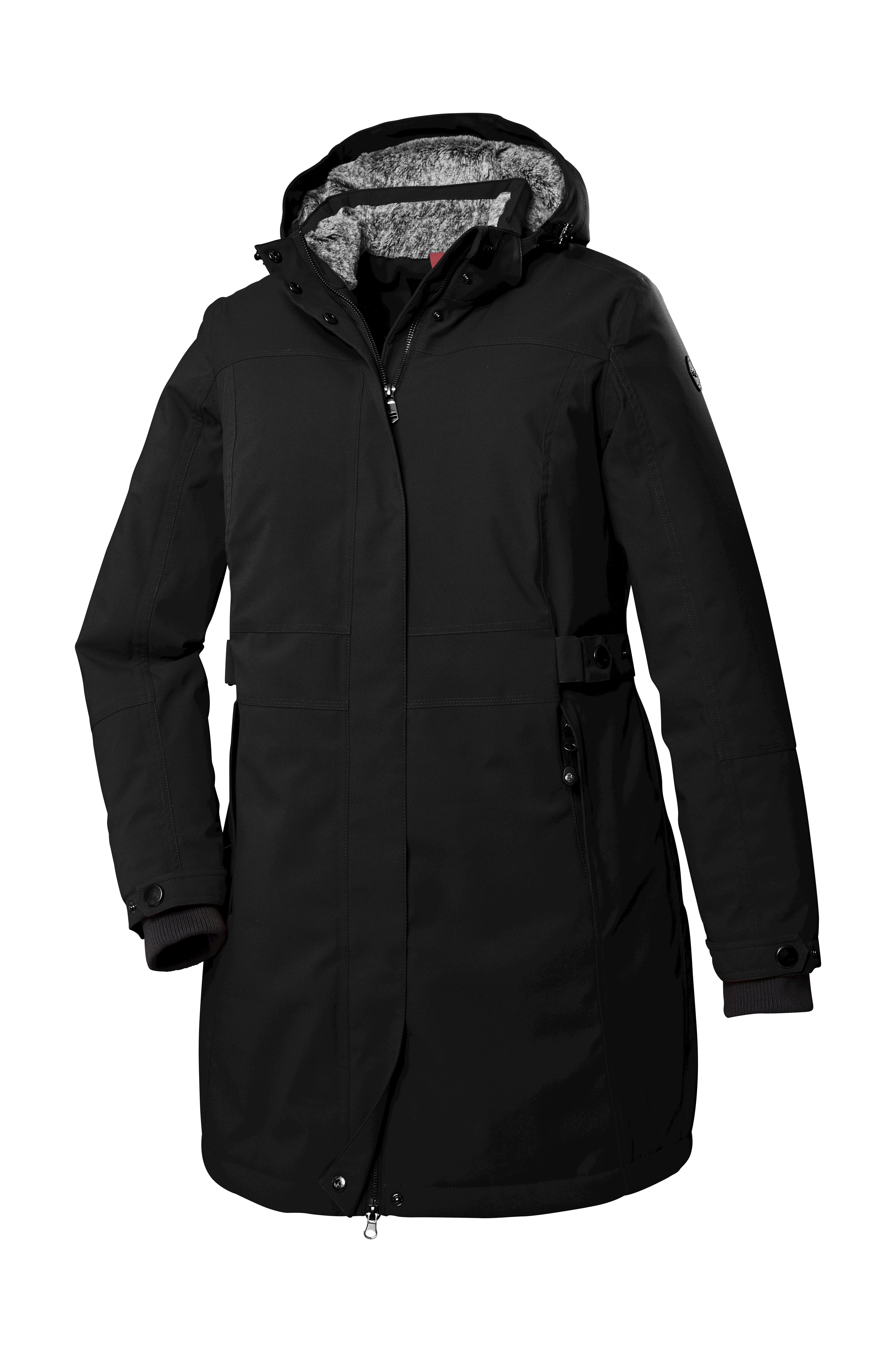 Thumbnail - STOY Parka "STW 11 WMN PRK", Wasserdichter, atmungsaktiver Damenparka mit abnehmbarer Kapuze