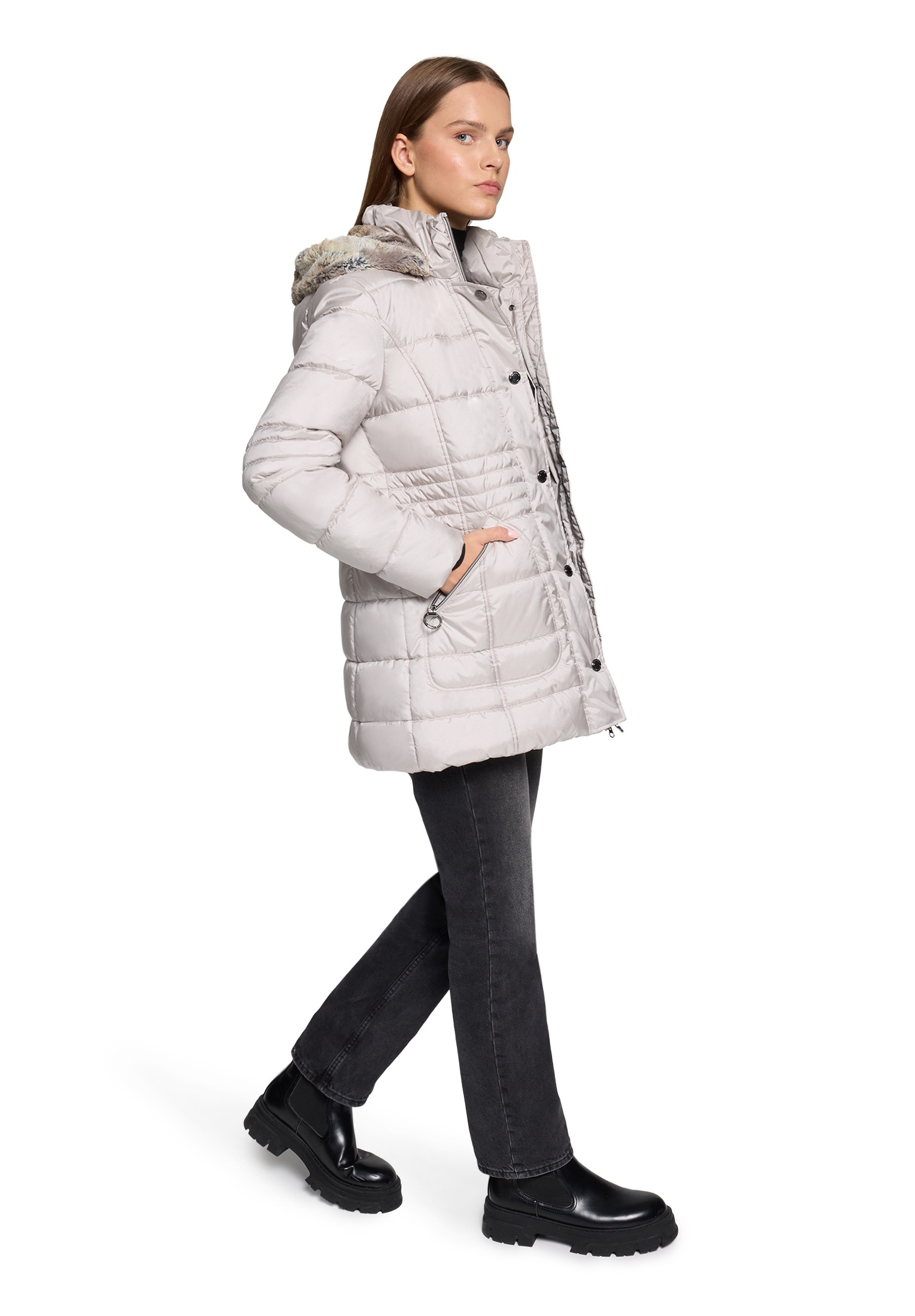 Betty Barclay Outdoorjacke »Damen mit abnehmbarer Kapuze« mit Kapuze