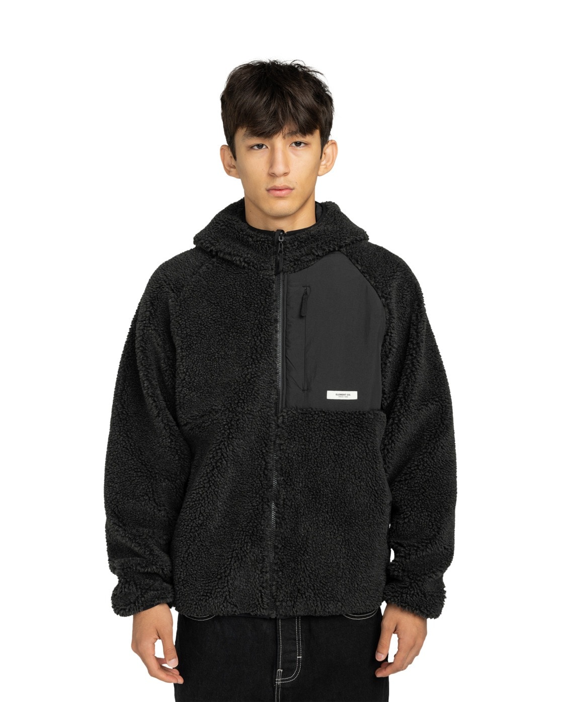 Element Outdoorjacke "Wolfe Sherpa" mit Kapuze