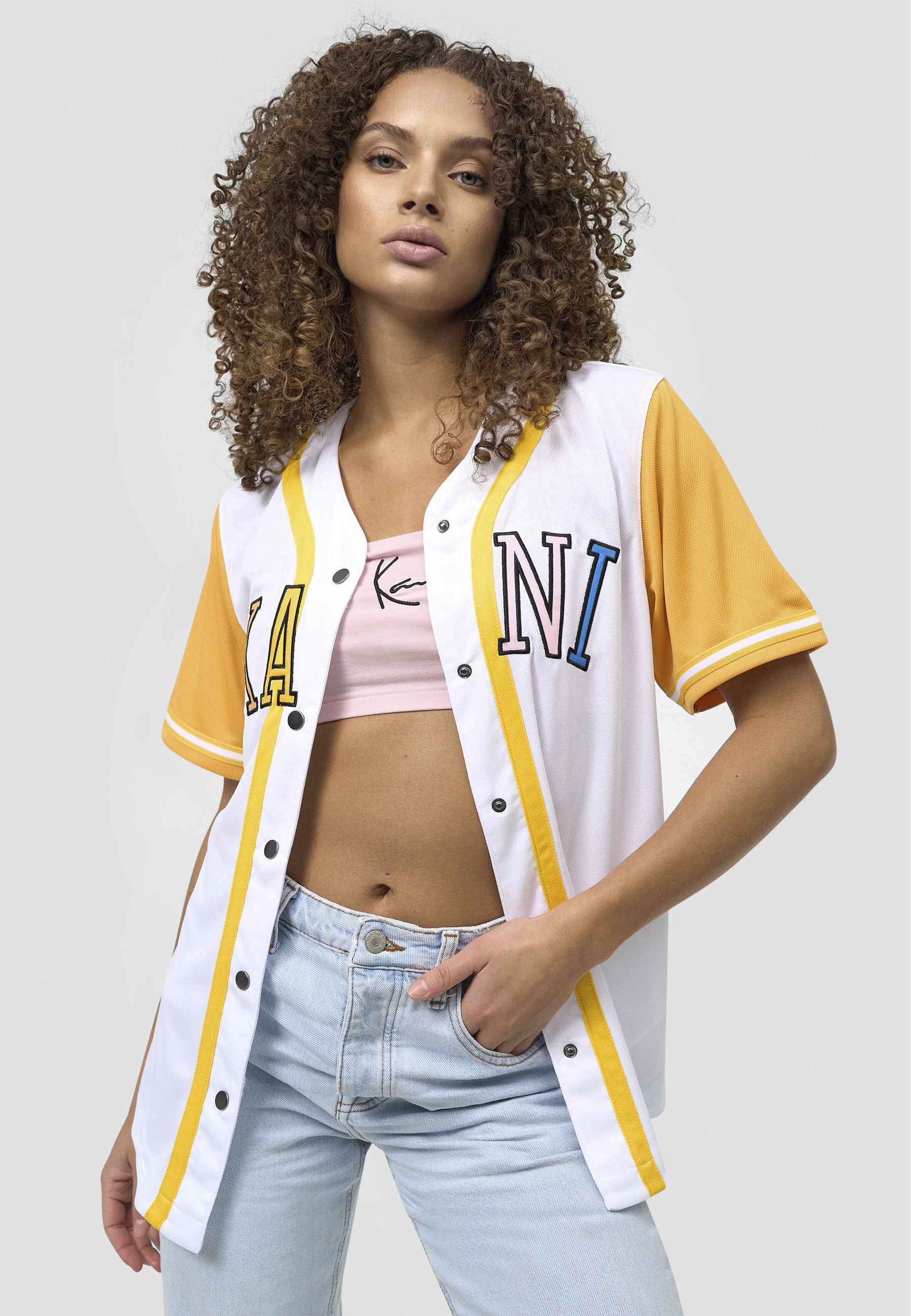 Karl Kani T-Shirt »Karl Kani Damen College Block Baseball Shirt« 1 Stk.