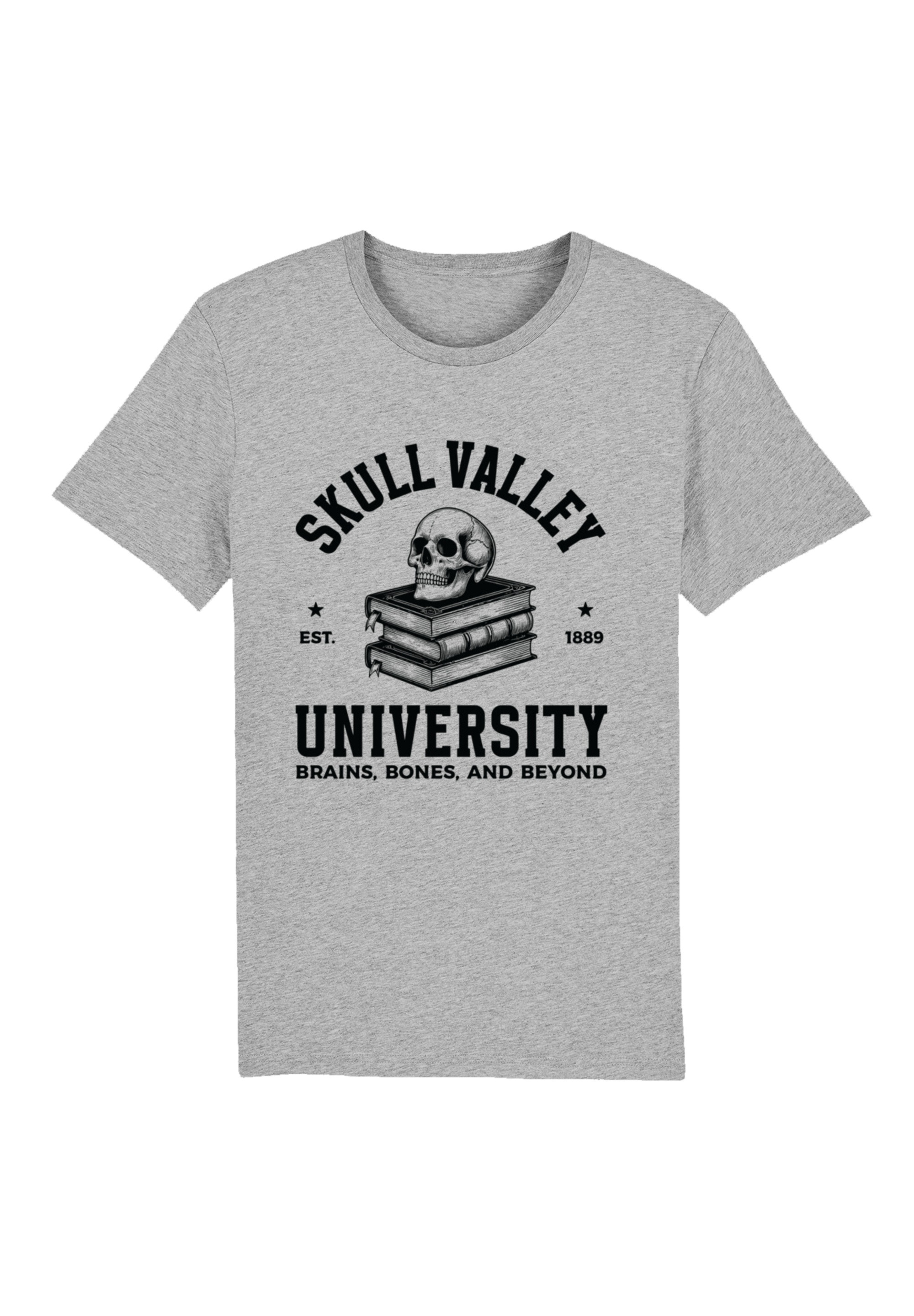 F4NT4STIC T-Shirt "Halloween University skull valley", Premium Qualität, Un günstig online kaufen