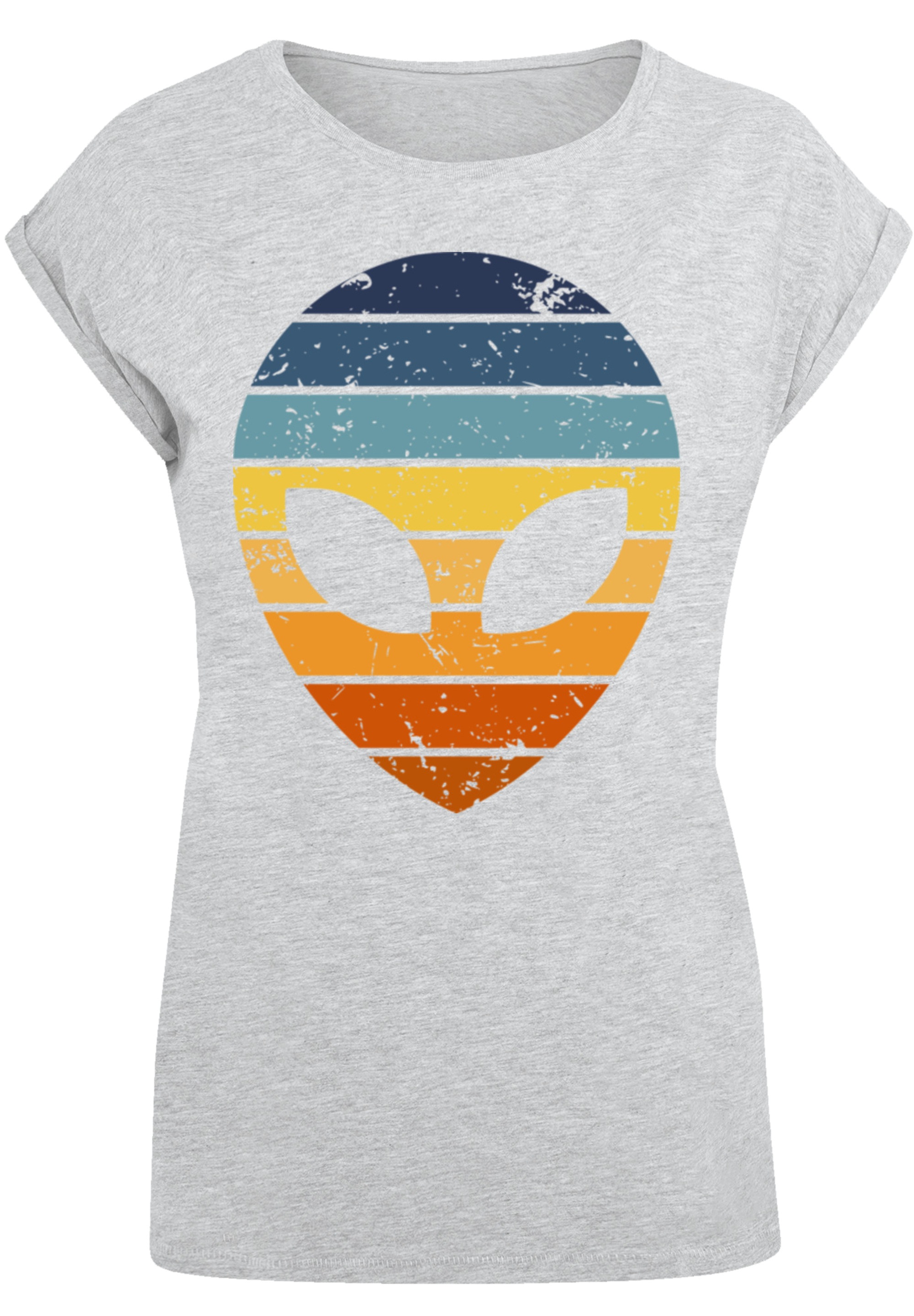 F4NT4STIC T-Shirt "Alien Sonnenuntergang Retro", Premium Qualität günstig online kaufen
