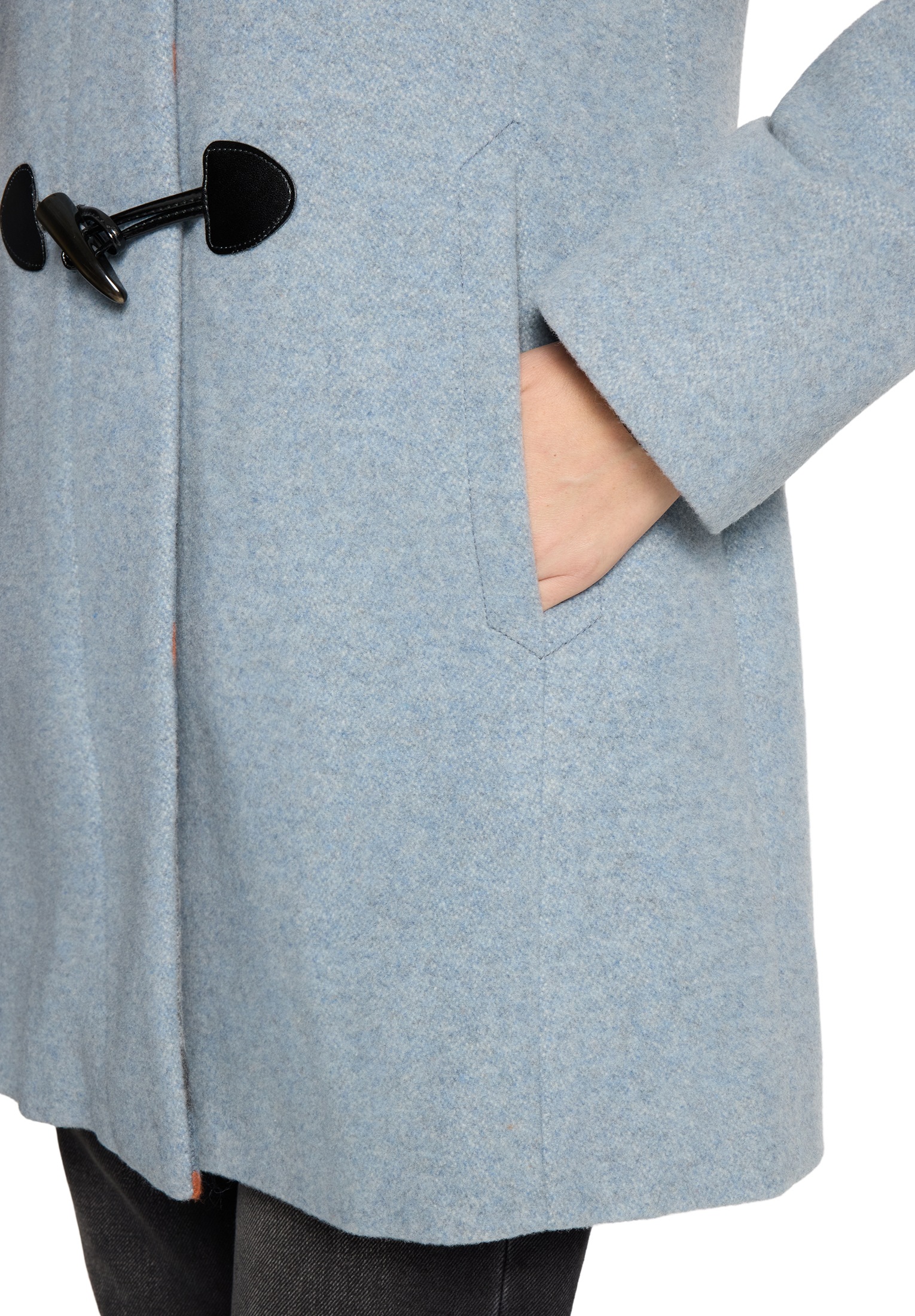 Gil Bret Outdoorjacke »Damen Dufflecoat mit Kapuze« mit Kapuze