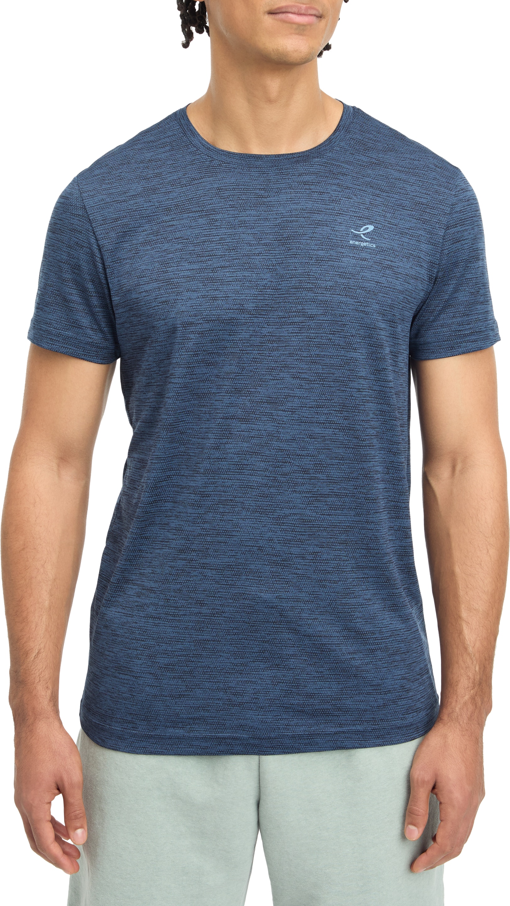Energetics T-Shirt "He.-T-Shirt Telly Ii Short Sleeve M" Regular Fit, Kurzarm, Sportlicher Stil, Ohne Verschluss