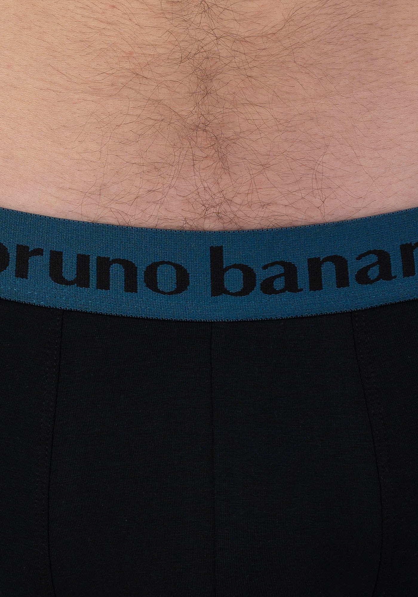 Bruno Banani Boxer »Flowing«, (2er Pack), mit kontrastreichem Logobund