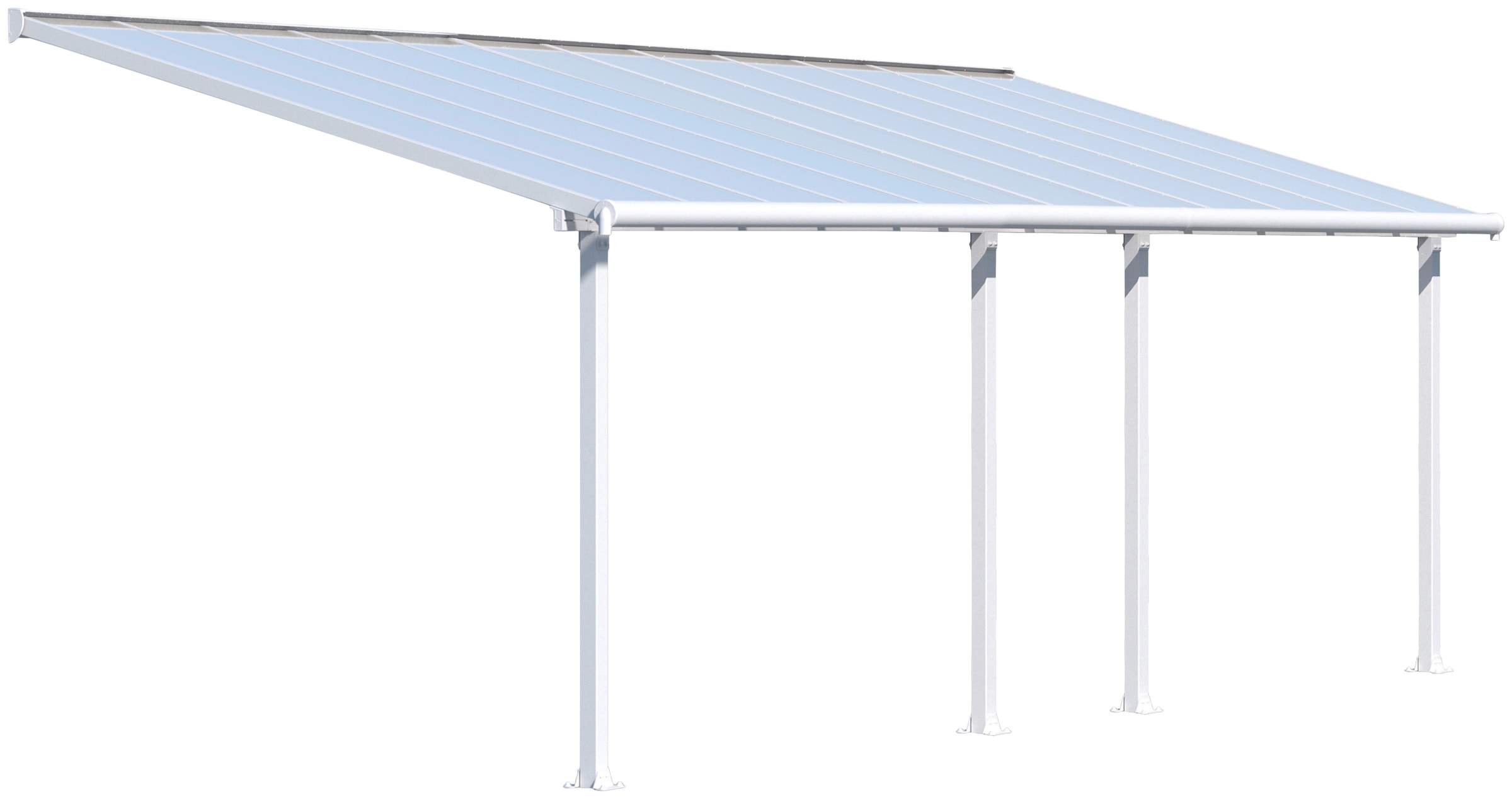 Palram - Canopia Terrassendach »Olympia 3x7.3«, BxT: 739x295 cm