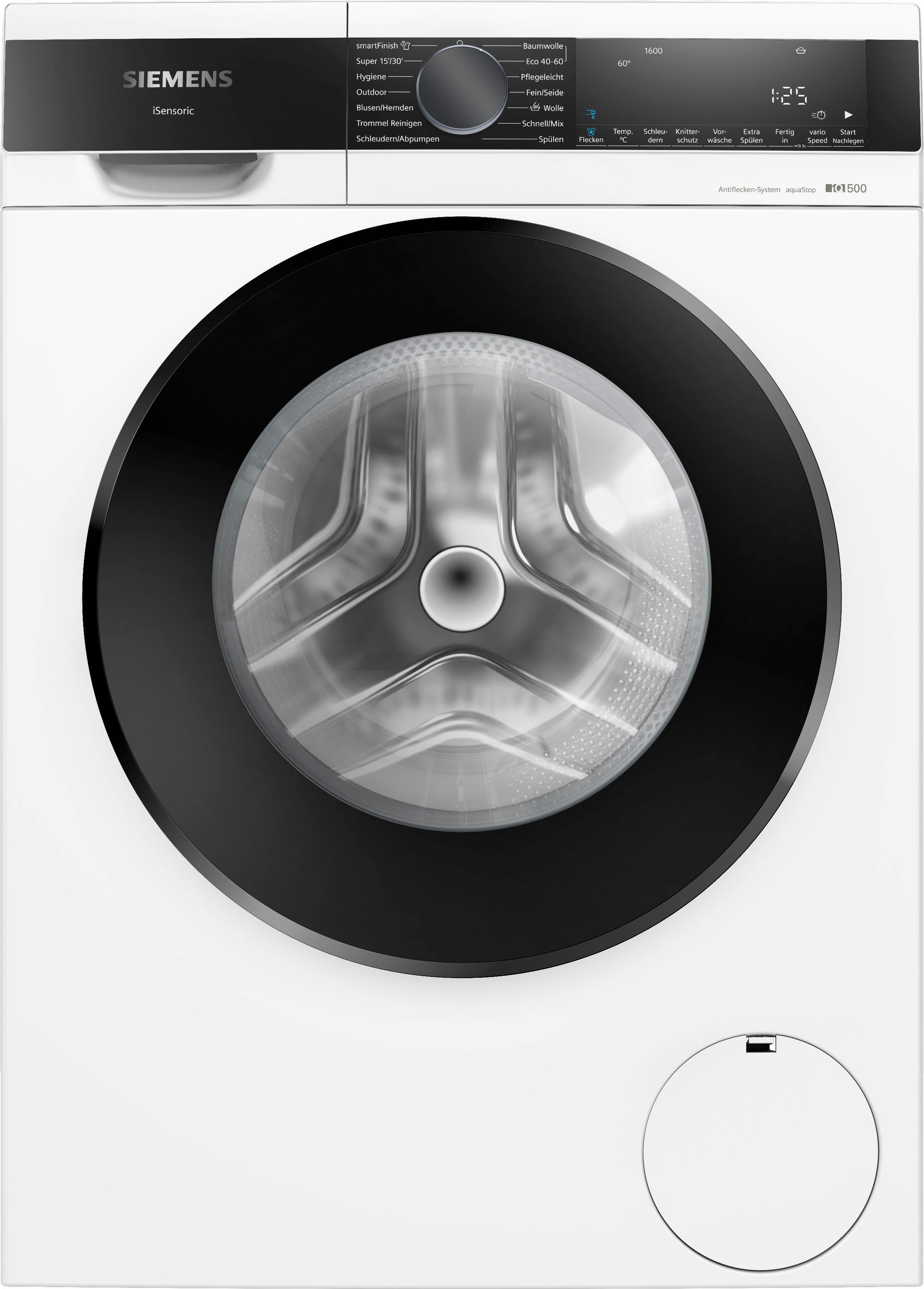 SIEMENS Waschmaschine iQ500 "WG56G2Z41" 10 kg 1600 U/min Knitter-Programm s günstig online kaufen