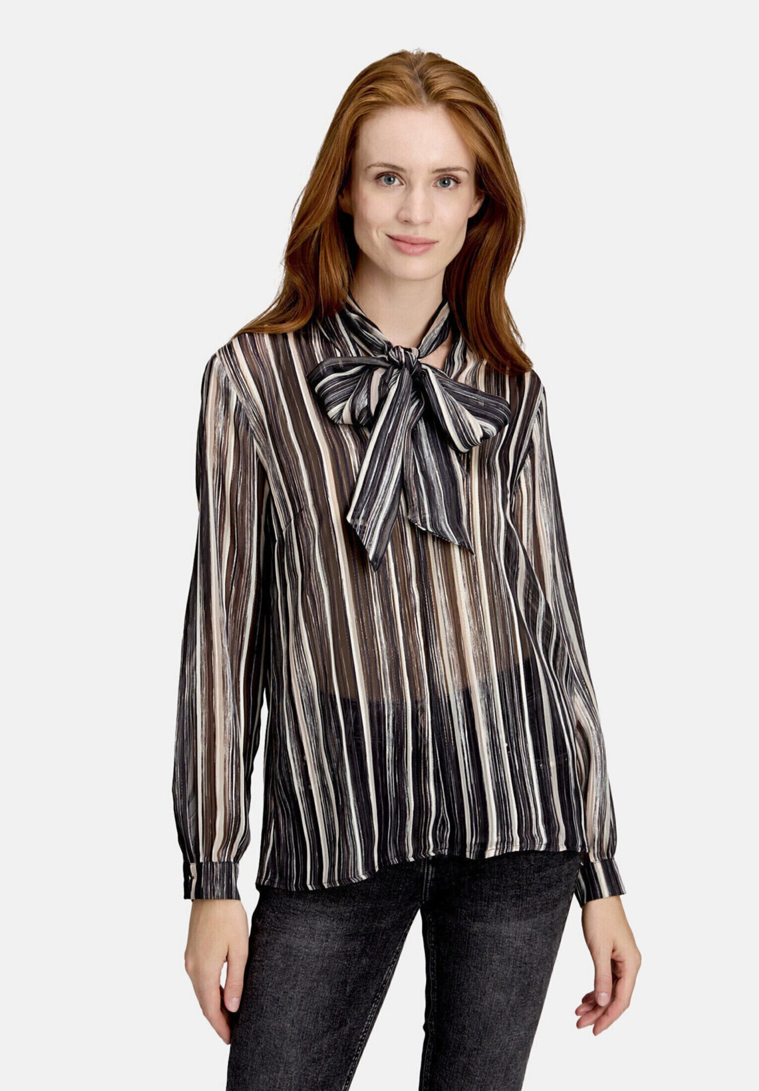 Betty Barclay Schlupfbluse »Damen mit Schleifenknoten«