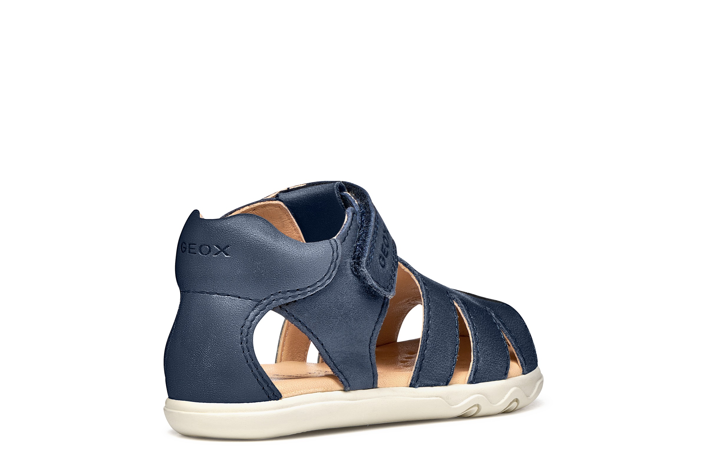 Geox Lauflernschuh »B SANDAL STEPPIEUP B«  Babyschuh mit Klettverschluss, Größenschablone zum Download