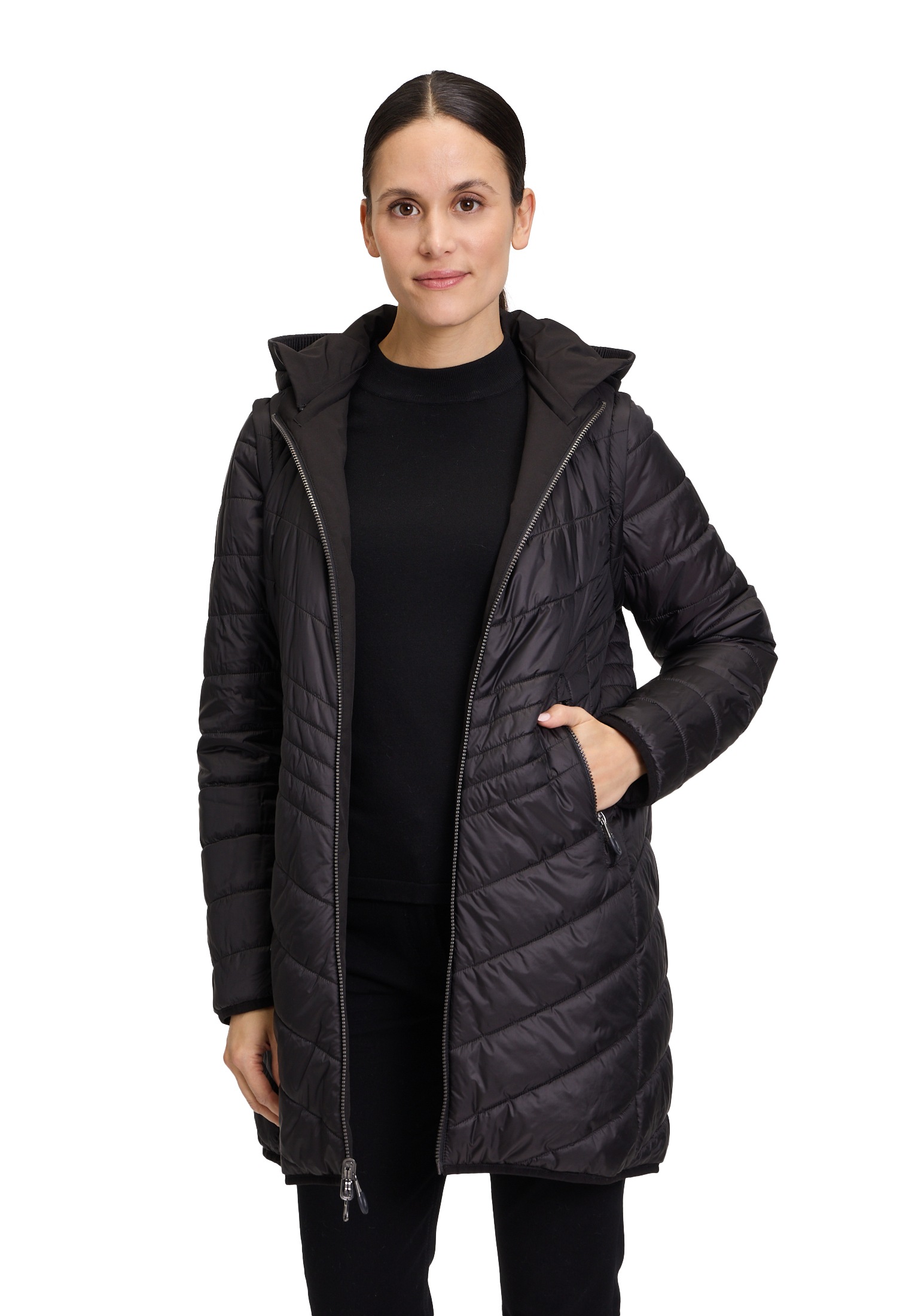 Betty Barclay Wendejacke »Betty Barclay Damen Wendejacke mit Kapuze«, mit Kapuze