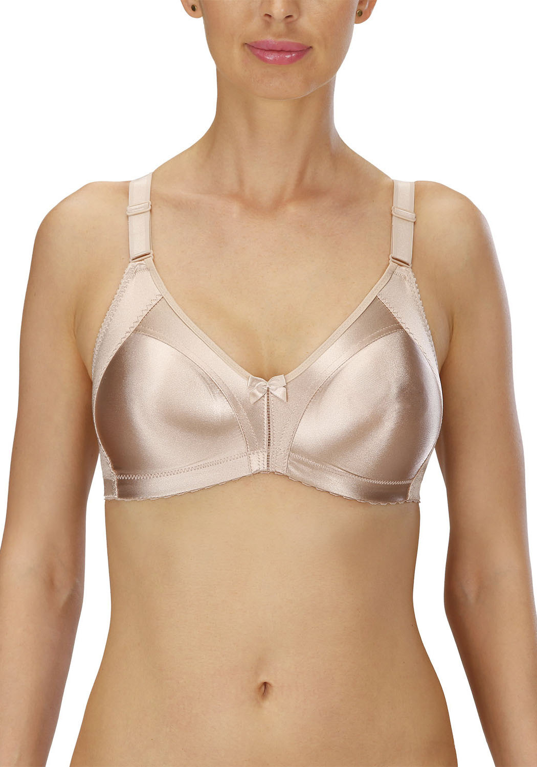 Thumbnail - Naturana Minimizer-BH "Solutions" 1 Stk. tlg., Shaping-Effekt, breite Träger, feminin, ohne Bügel, Satin