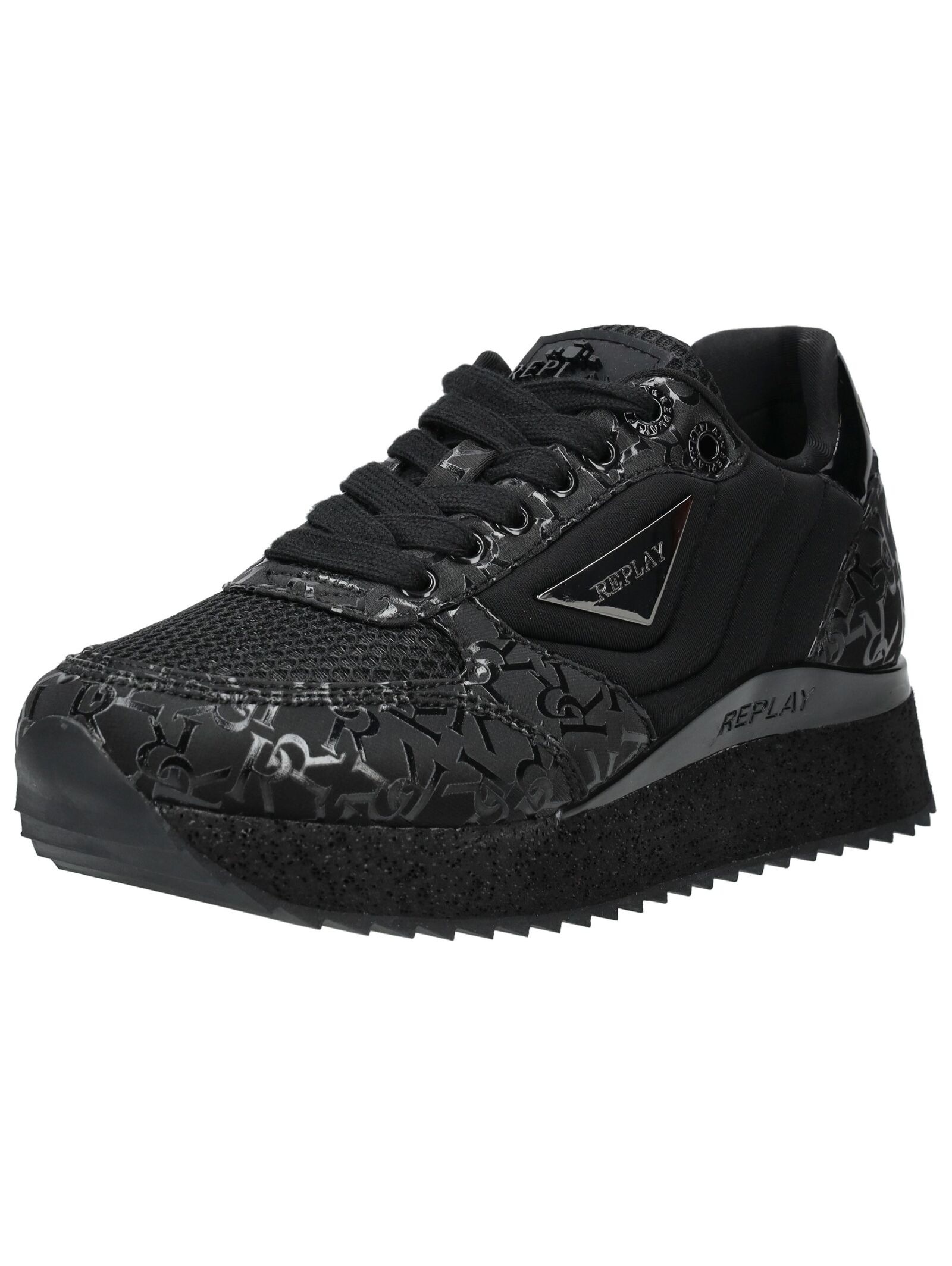 Replay Plateausneaker "Replay Sneaker Lederimitat/Mesh" günstig online kaufen