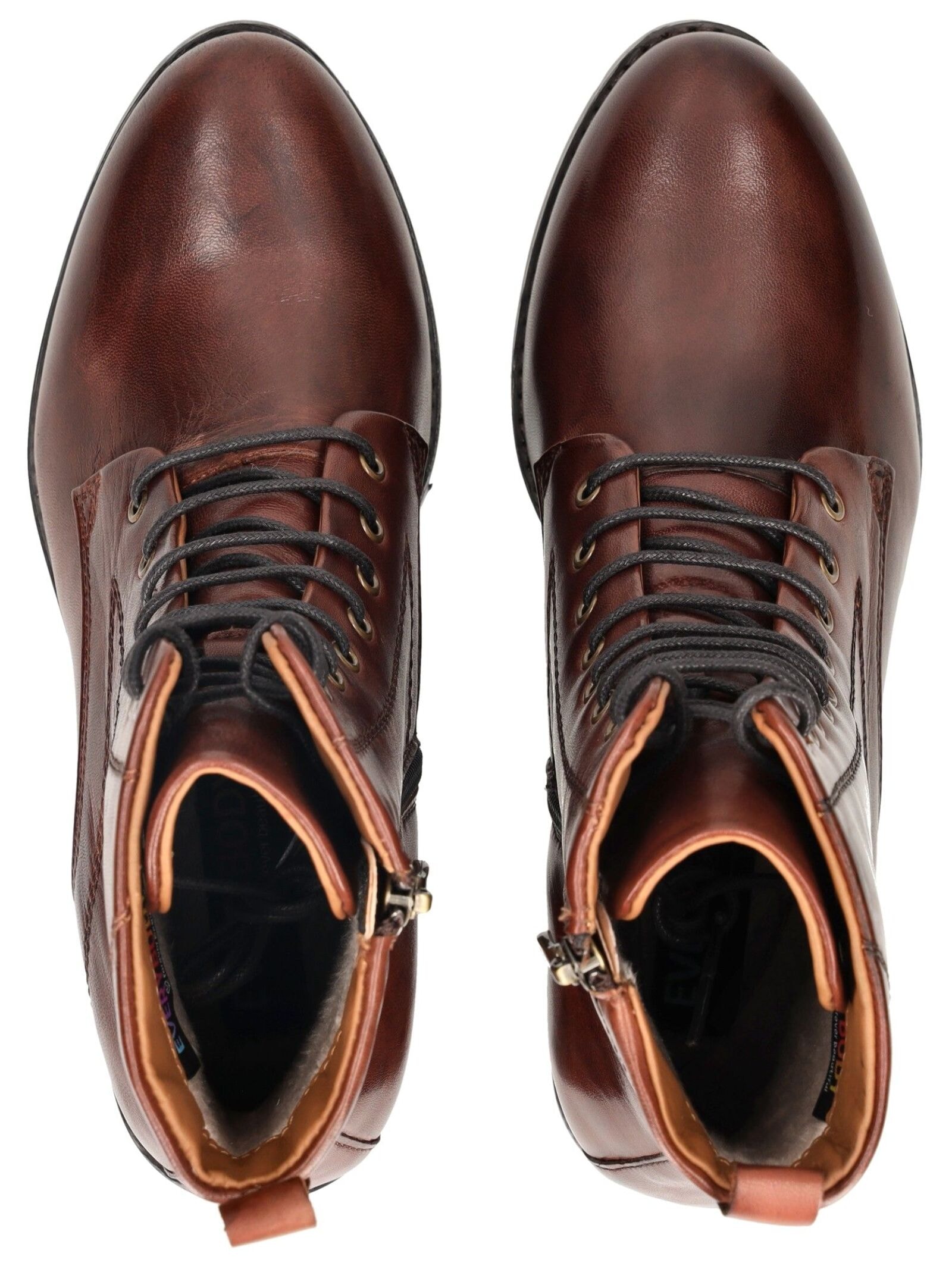 Everybody Schnürstiefelette »Everybody Stiefelette Leder«