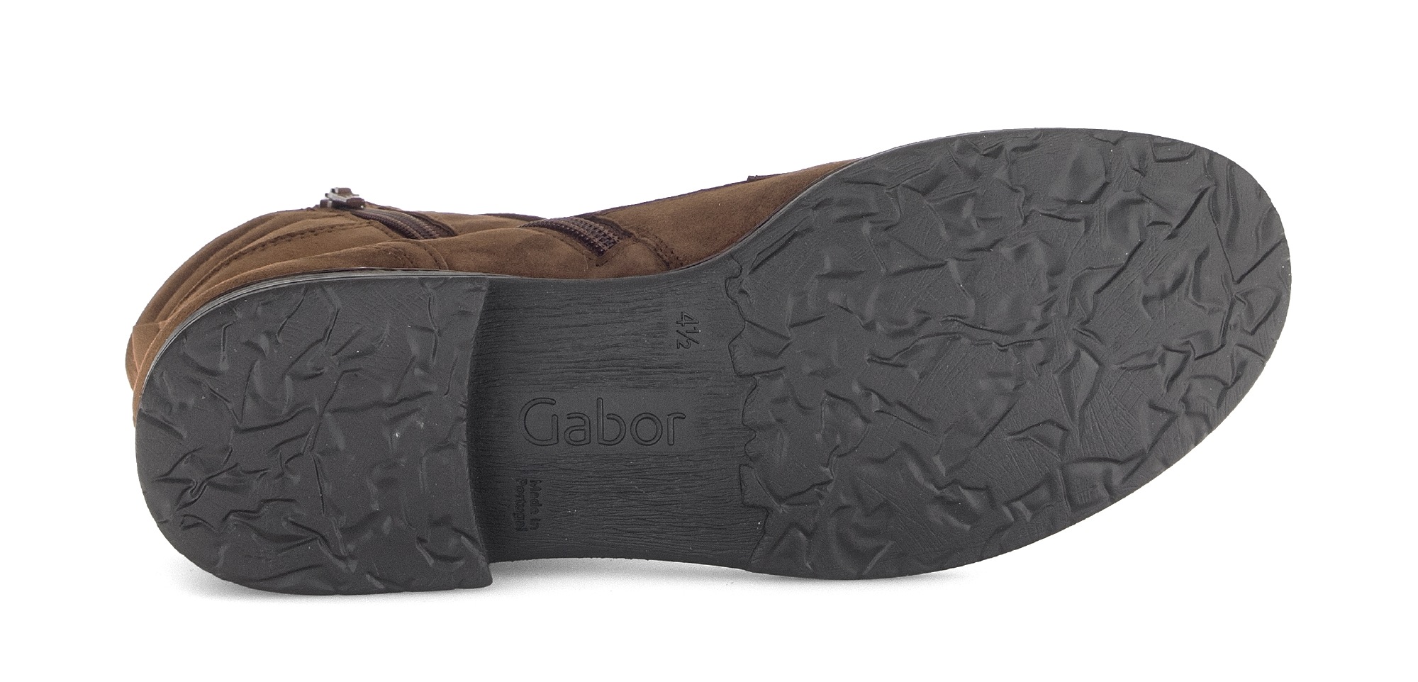 Thumbnail - Gabor Schnürstiefelette, Blockabsatz, Schnürboots mit Zierreißverschluss an der Außenseite