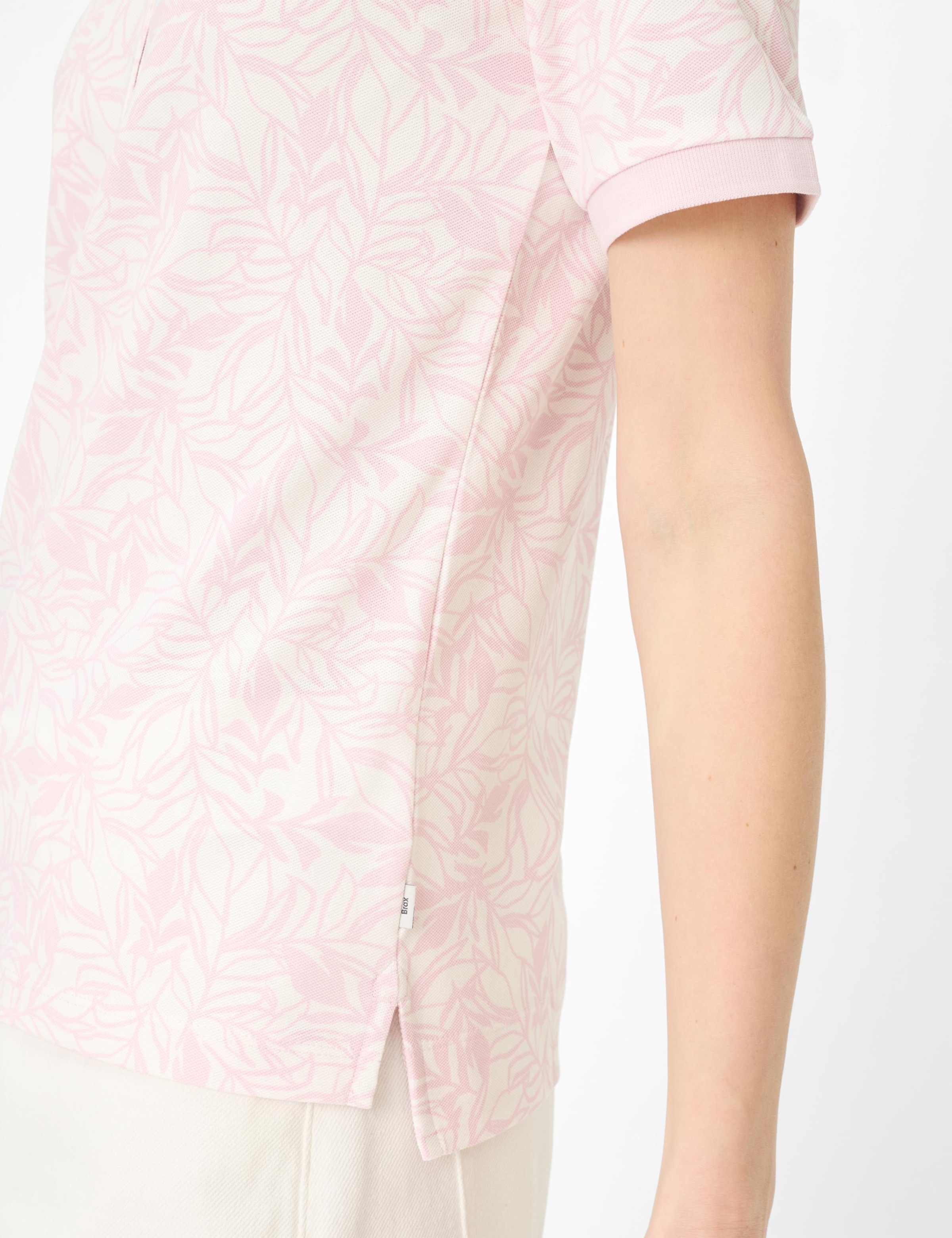 Brax Cleo Poloshirt Dark Dusty Rose 42 7